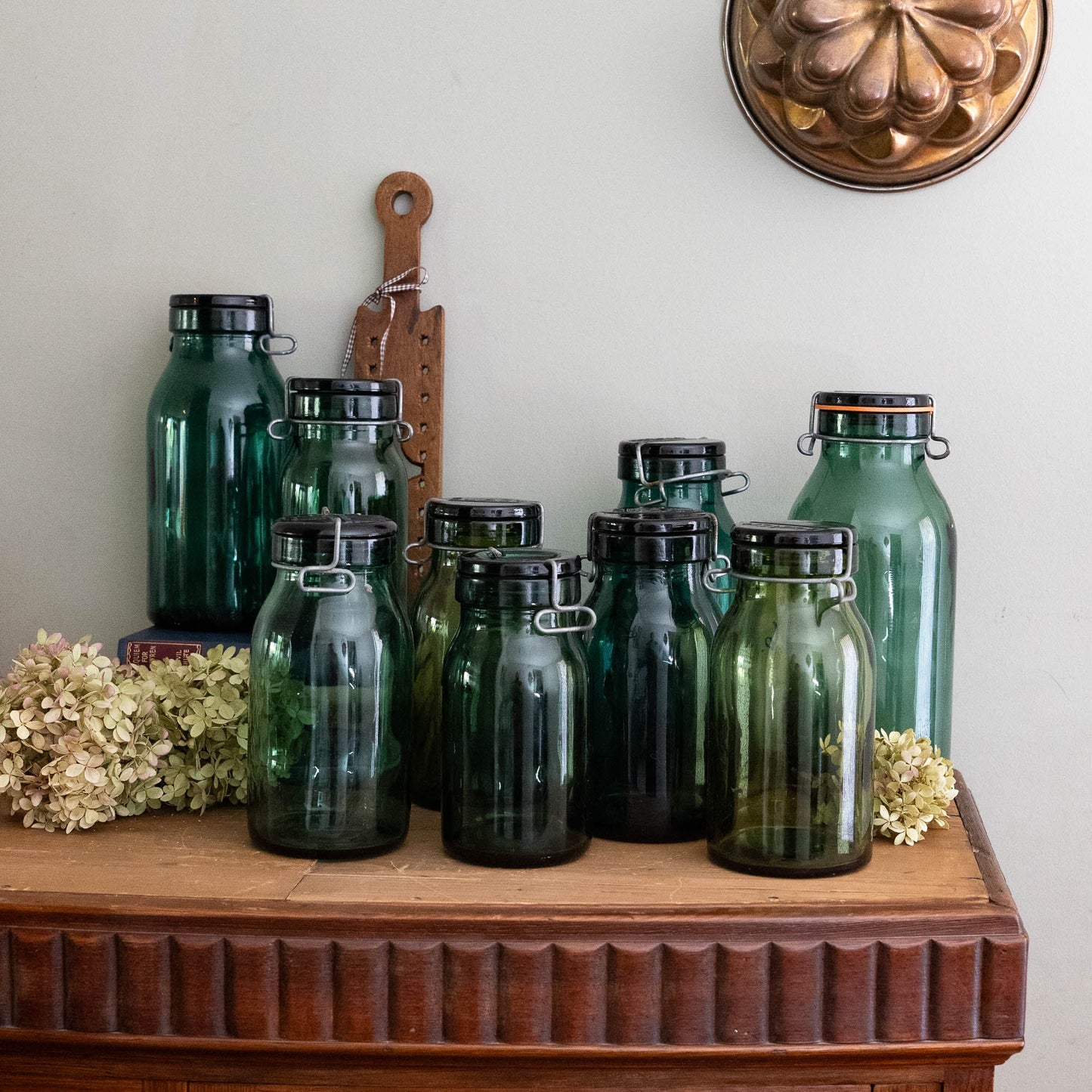 1940s Swiss "Bülach Glas" Preserving Jars - Storage Jar - The Vintage Tales