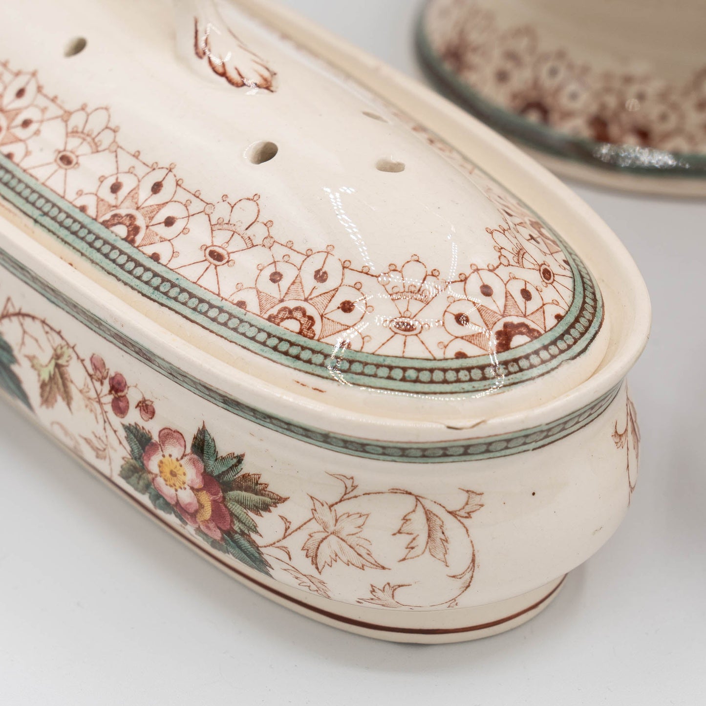 Antique Four - Piece Wash Set - Nelly - Villeroy & Boch - c1890s - The Vintage Tales
