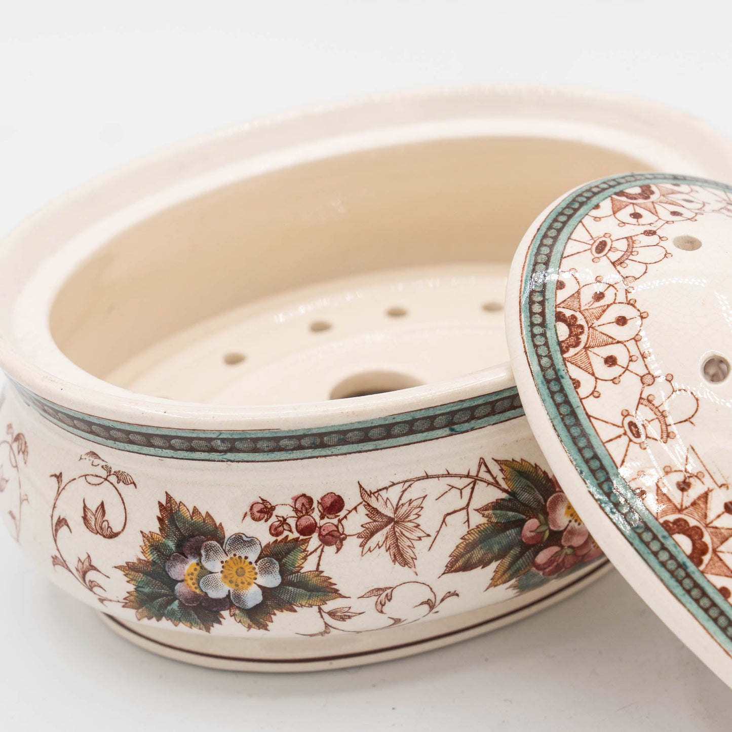 Antique Four - Piece Wash Set - Nelly - Villeroy & Boch - c1890s - The Vintage Tales