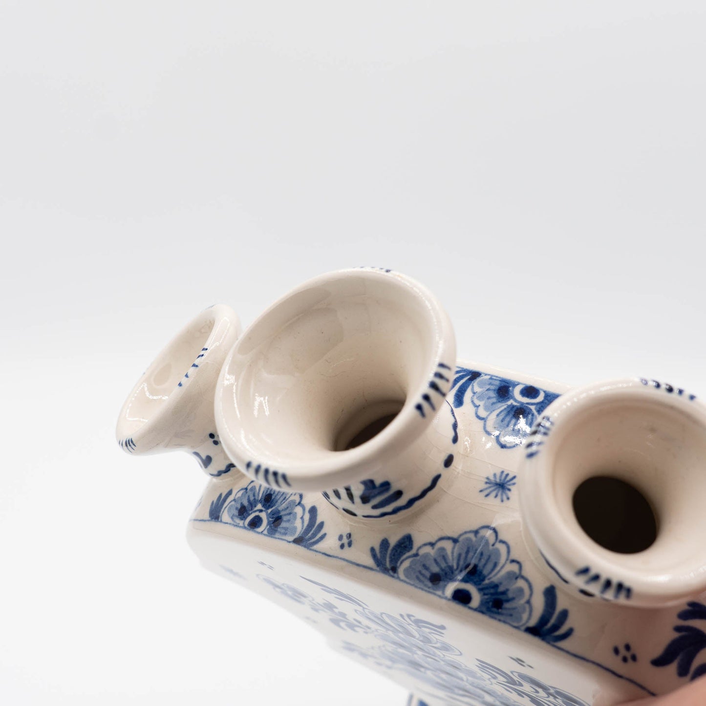 Delft Blue and White Tulipière - Delft Blauw - c1950s - Vase - The Vintage Tales