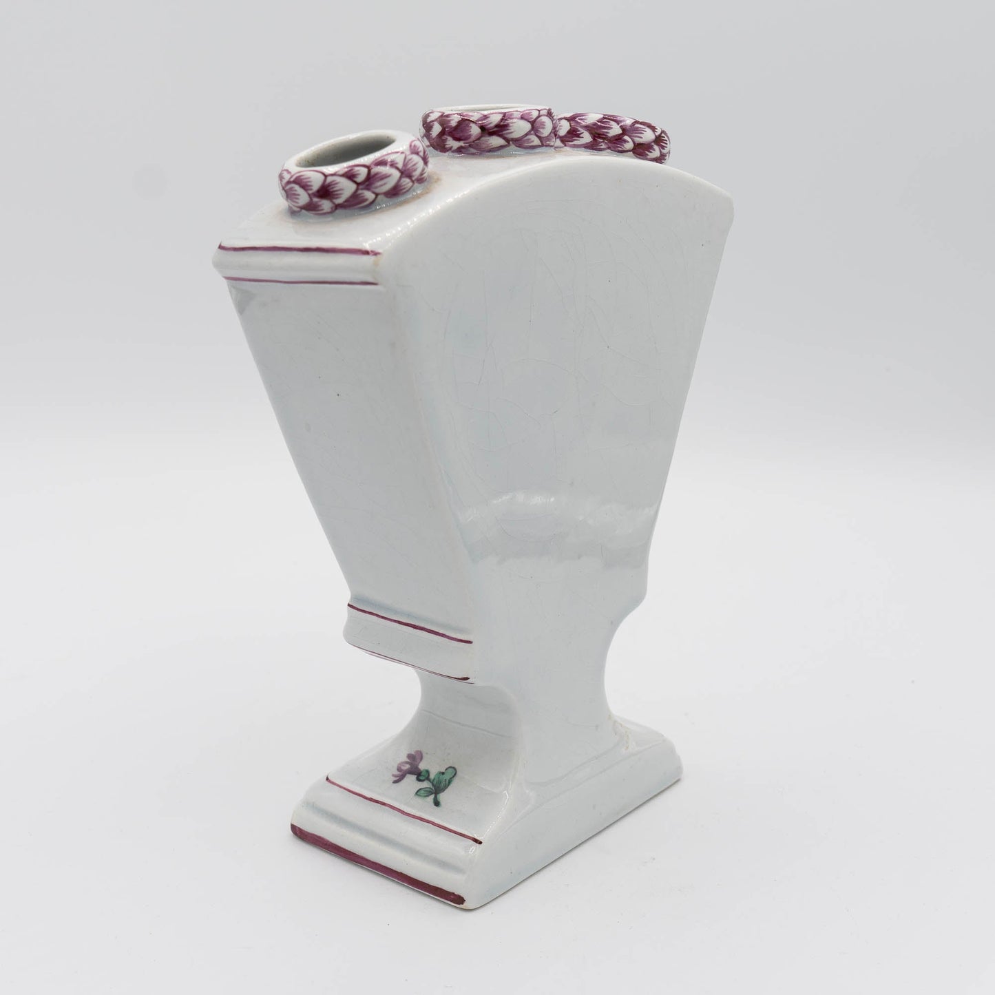 French Faience Tulipiere - Luneville - c1890s - Vase - The Vintage Tales