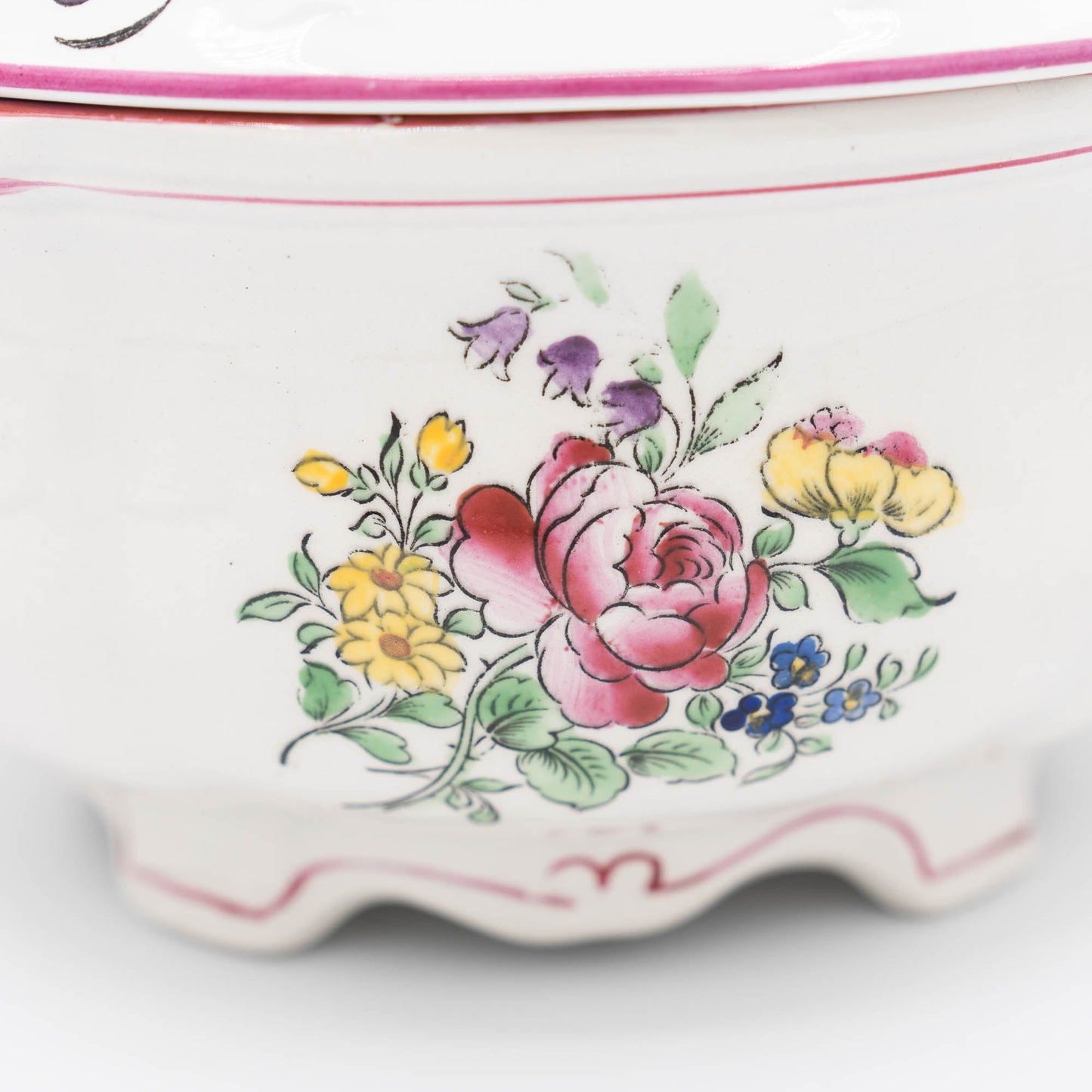 French Soup Tureen with Lid - Luneville - c1920s - Tureen - The Vintage Tales