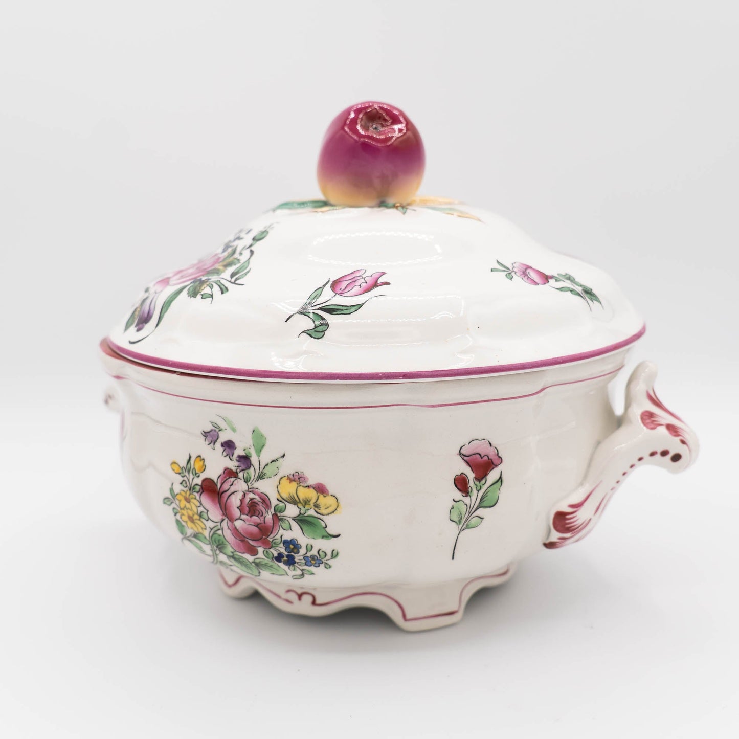 French Soup Tureen with Lid - Luneville - c1920s - Tureen - The Vintage Tales