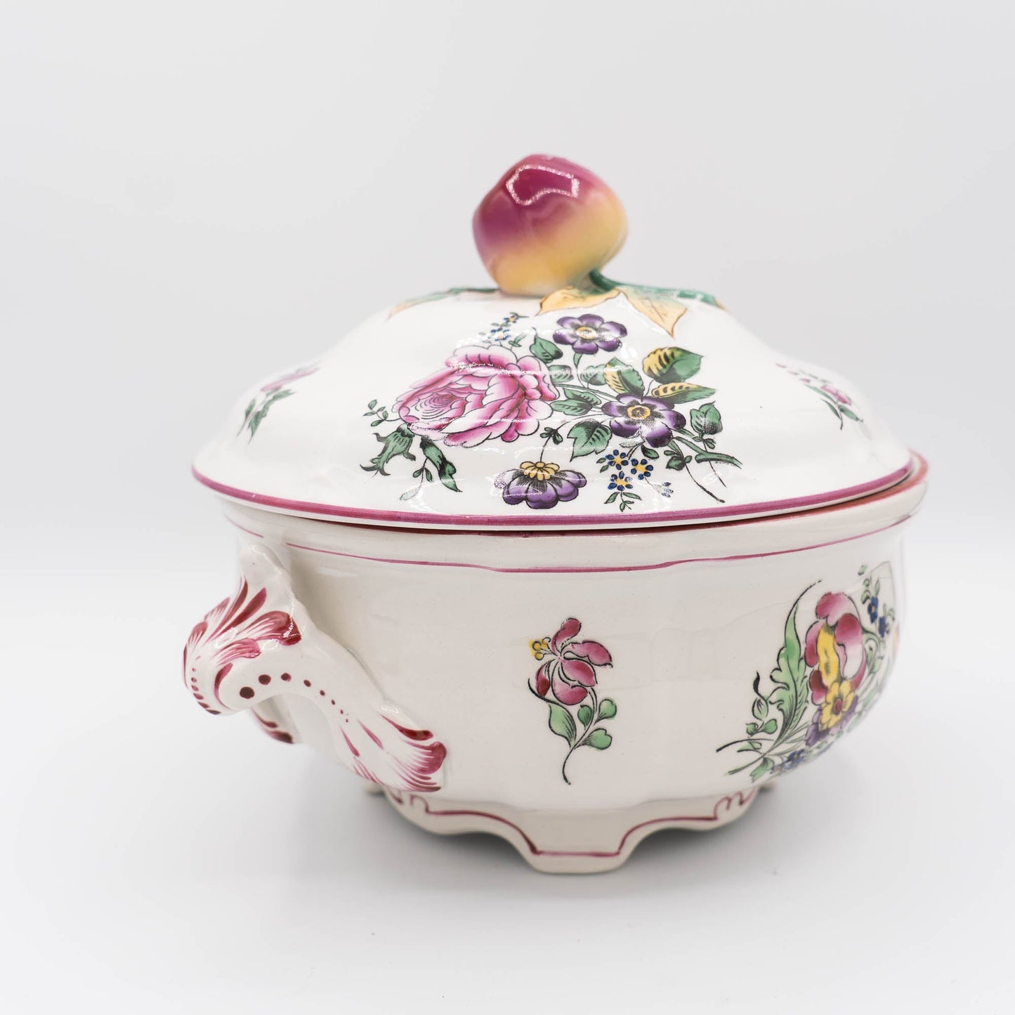 French Soup Tureen with Lid - Luneville - c1920s - Tureen - The Vintage Tales