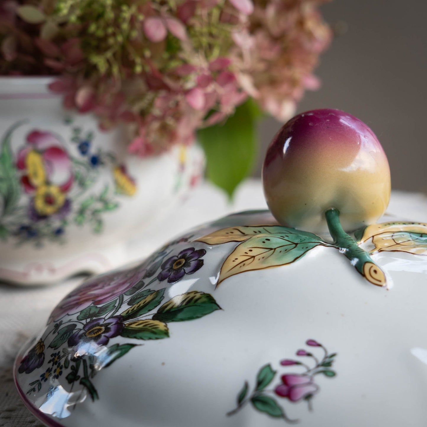French Soup Tureen with Lid - Luneville - c1920s - Tureen - The Vintage Tales