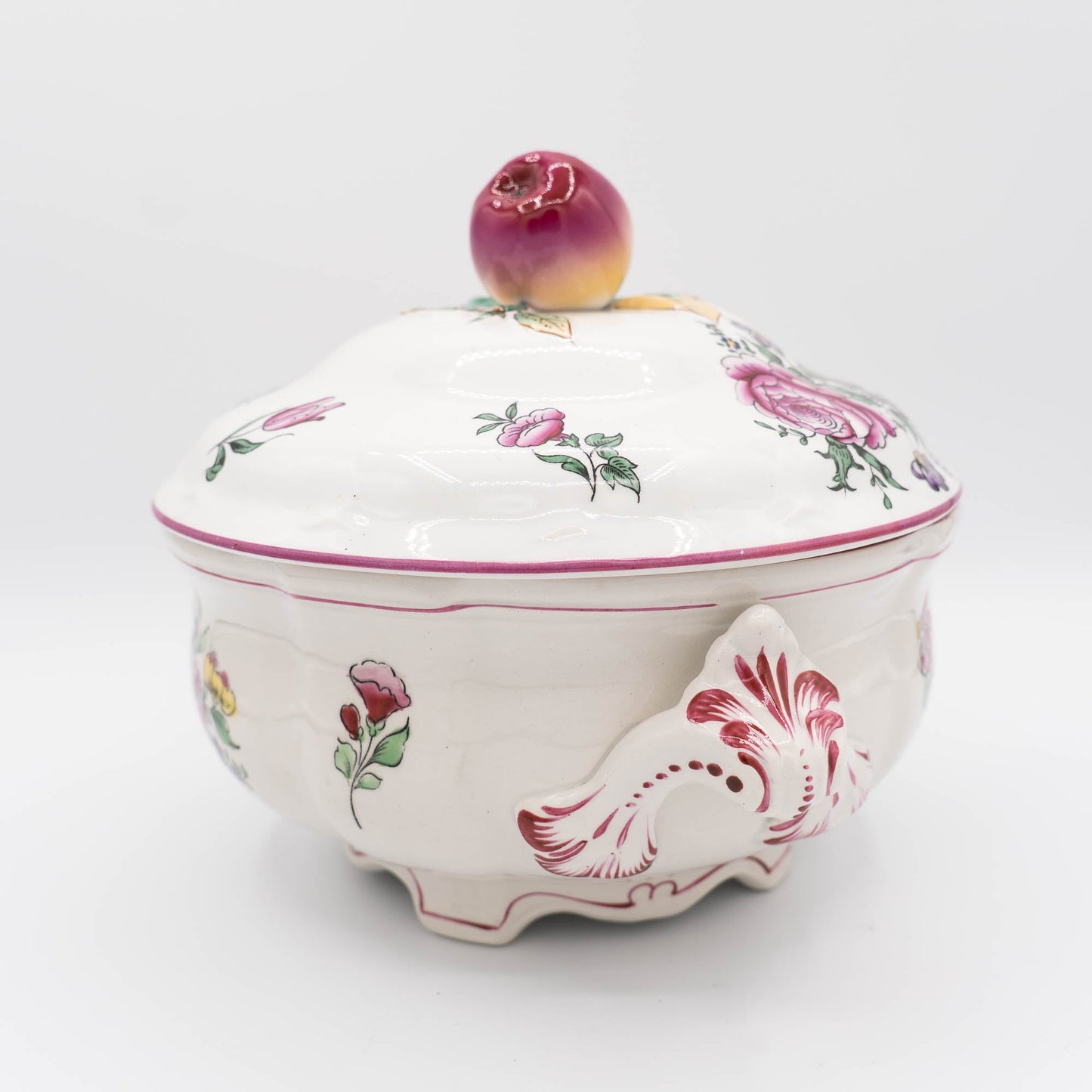 French Soup Tureen with Lid - Luneville - c1920s - Tureen - The Vintage Tales