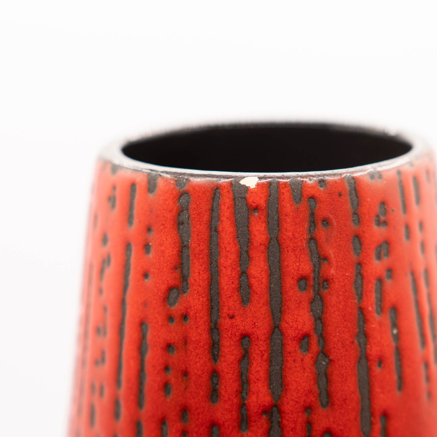 Large Mid - Century Red Floor Vase - Scheurich "WEST Keramik" - Form 279 - 38 - 1960s - Floor Vase - The Vintage Tales