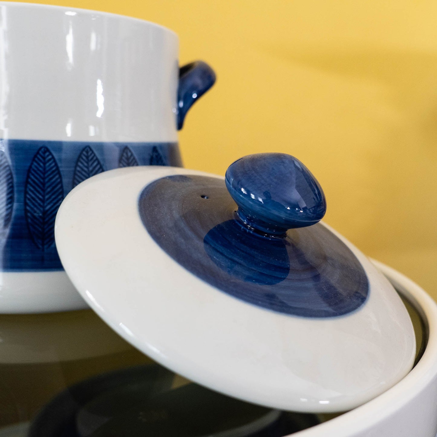 Large Pot with two Handles - Koka Blå - Rörstrand - c1950s - Tureen - The Vintage Tales