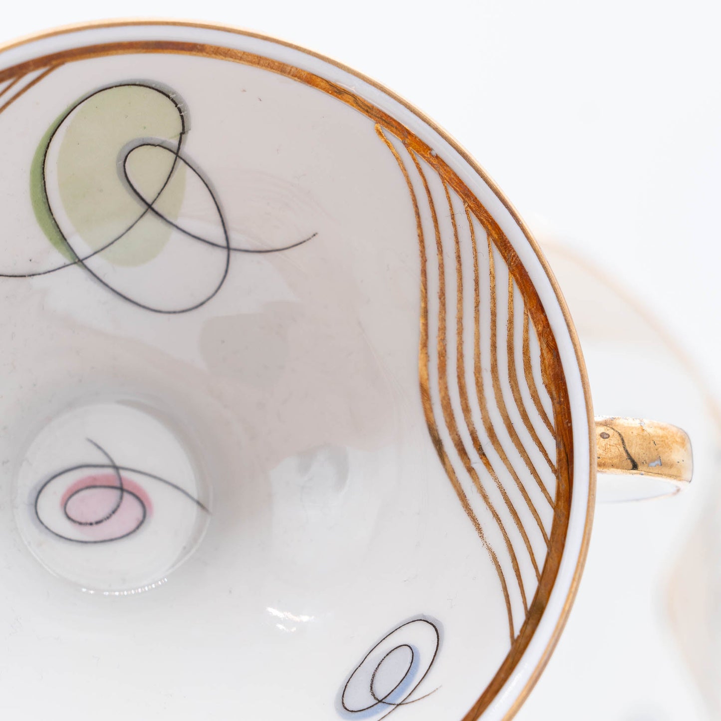 Mid - Century Teacup, Saucer and Plate Set - Winterling Röslau - 1940s - cup - The Vintage Tales