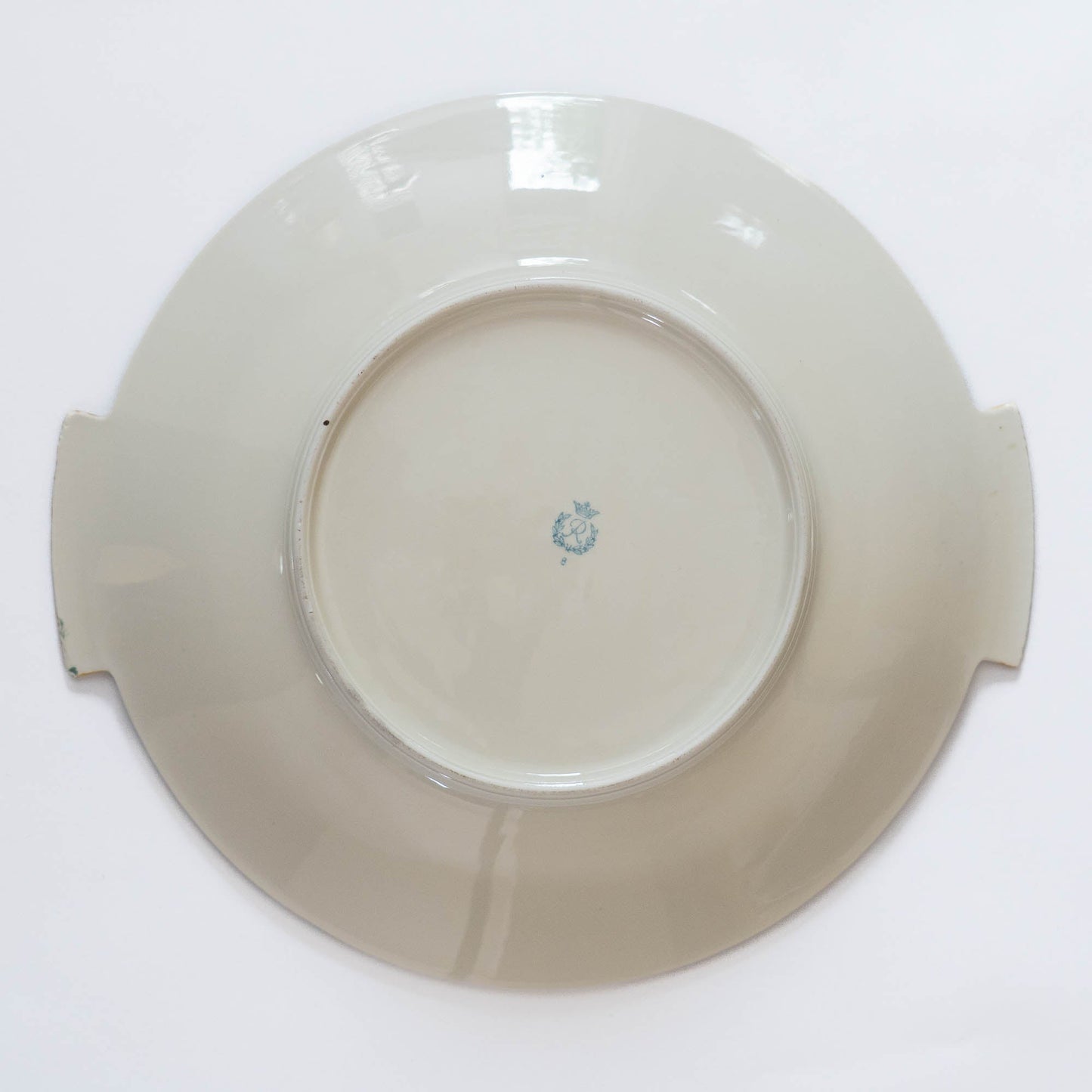Rare Large Floral Round Platter - Fine China - Reichenbach - c1918 - Serving Plate - The Vintage Tales