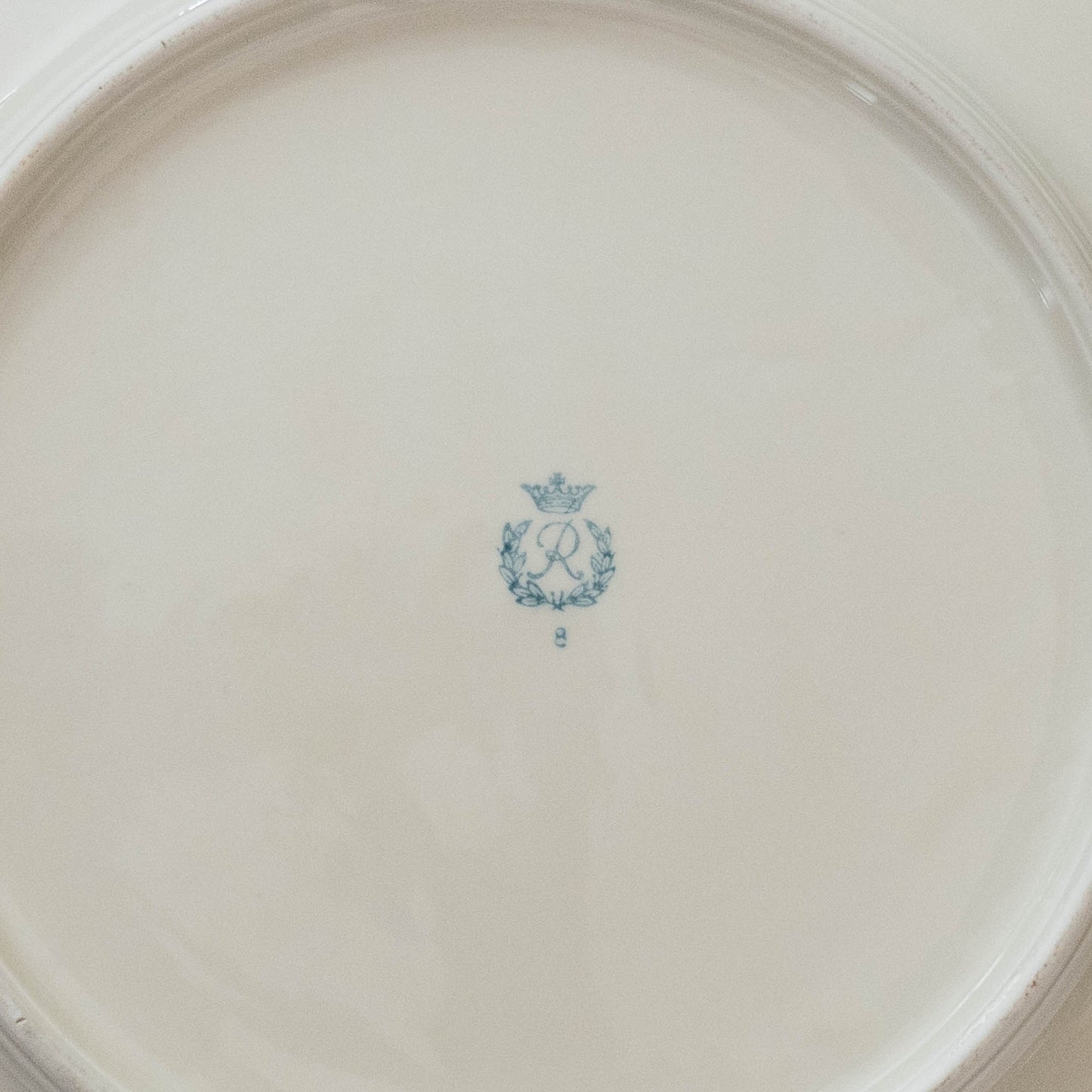 Rare Large Floral Round Platter - Fine China - Reichenbach - c1918 - Serving Plate - The Vintage Tales