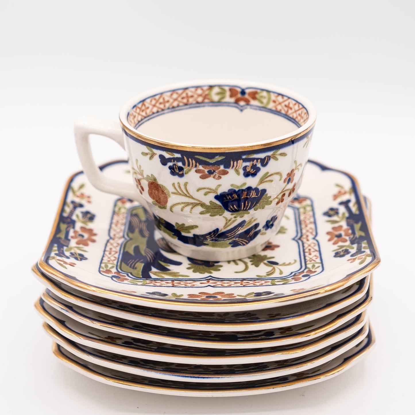 Rare Vintage Imari Tea Set - Nikko Japan - 1980s - The Vintage Tales