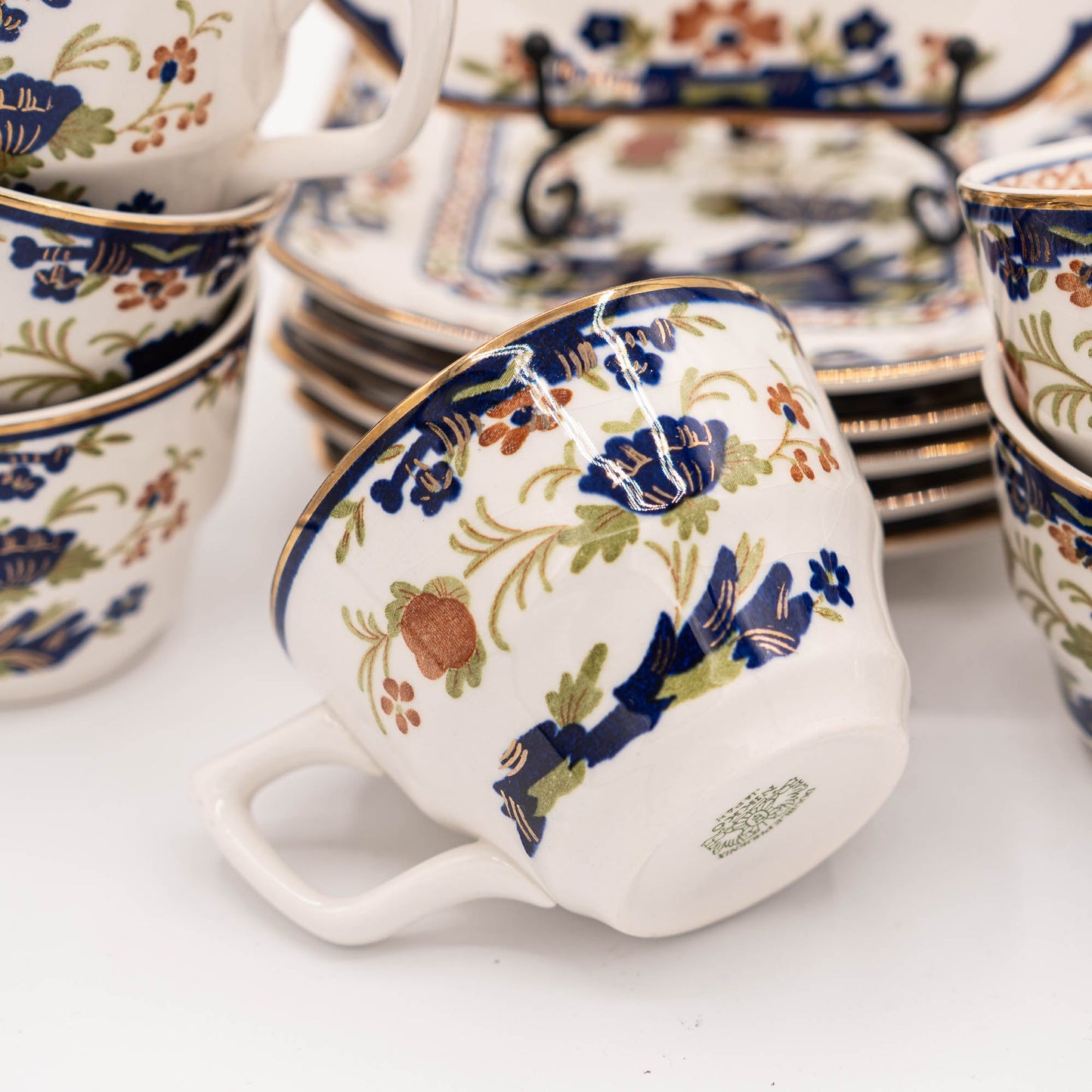 Rare Vintage Imari Tea Set - Nikko Japan - 1980s - The Vintage Tales