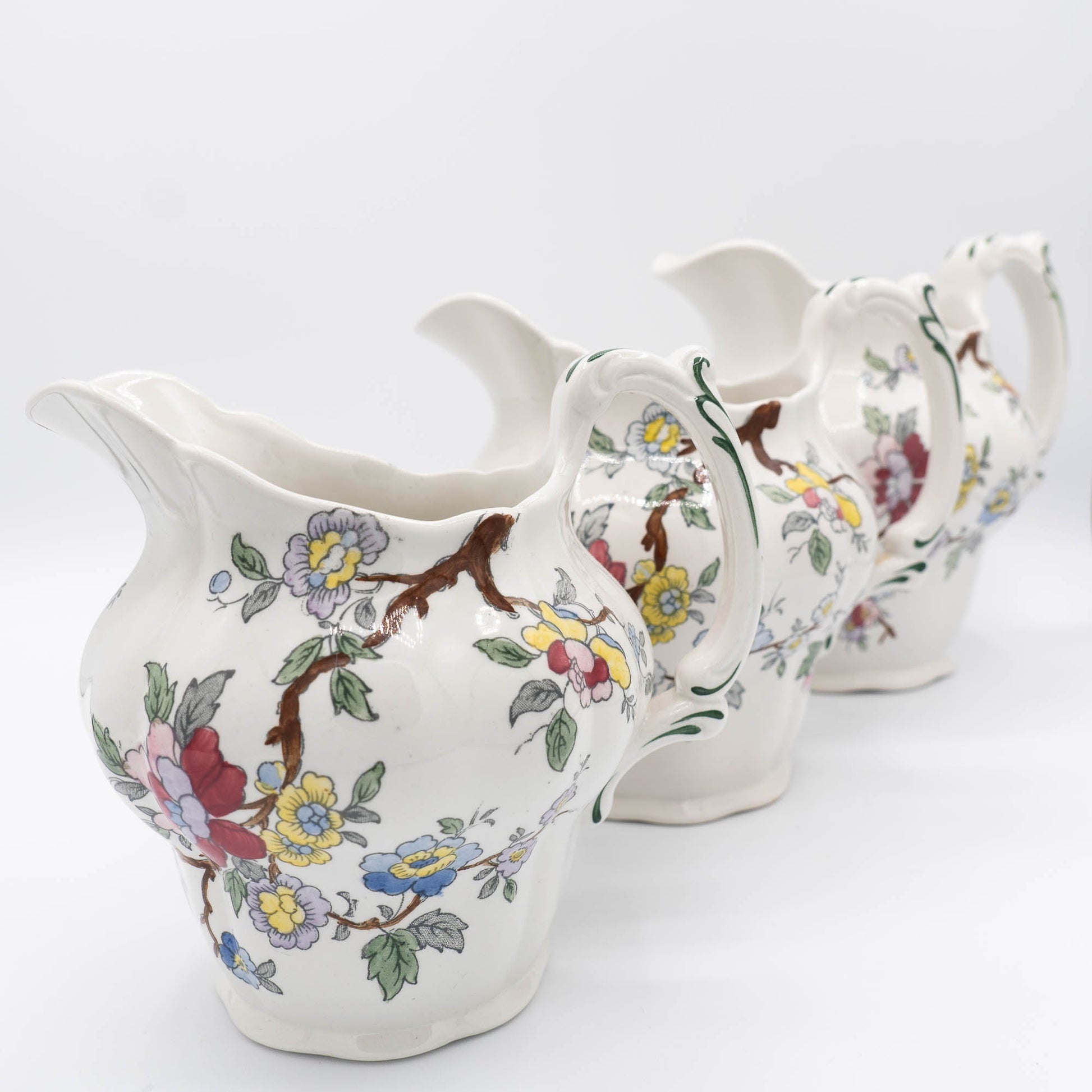 Stunning Pitchers - Chinese Tree - Booths - c1920s - Pitcher & Jugs - The Vintage Tales