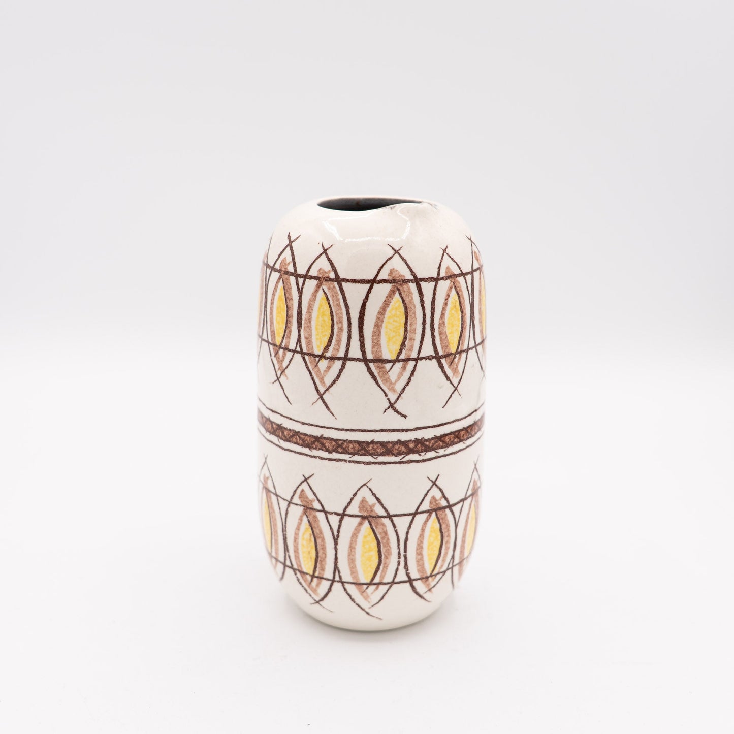 Swiss Mid - Century Handle Vase by Gustav Spörri – Ziegler Schaffhausen – c.1959 - Vase - The Vintage Tales