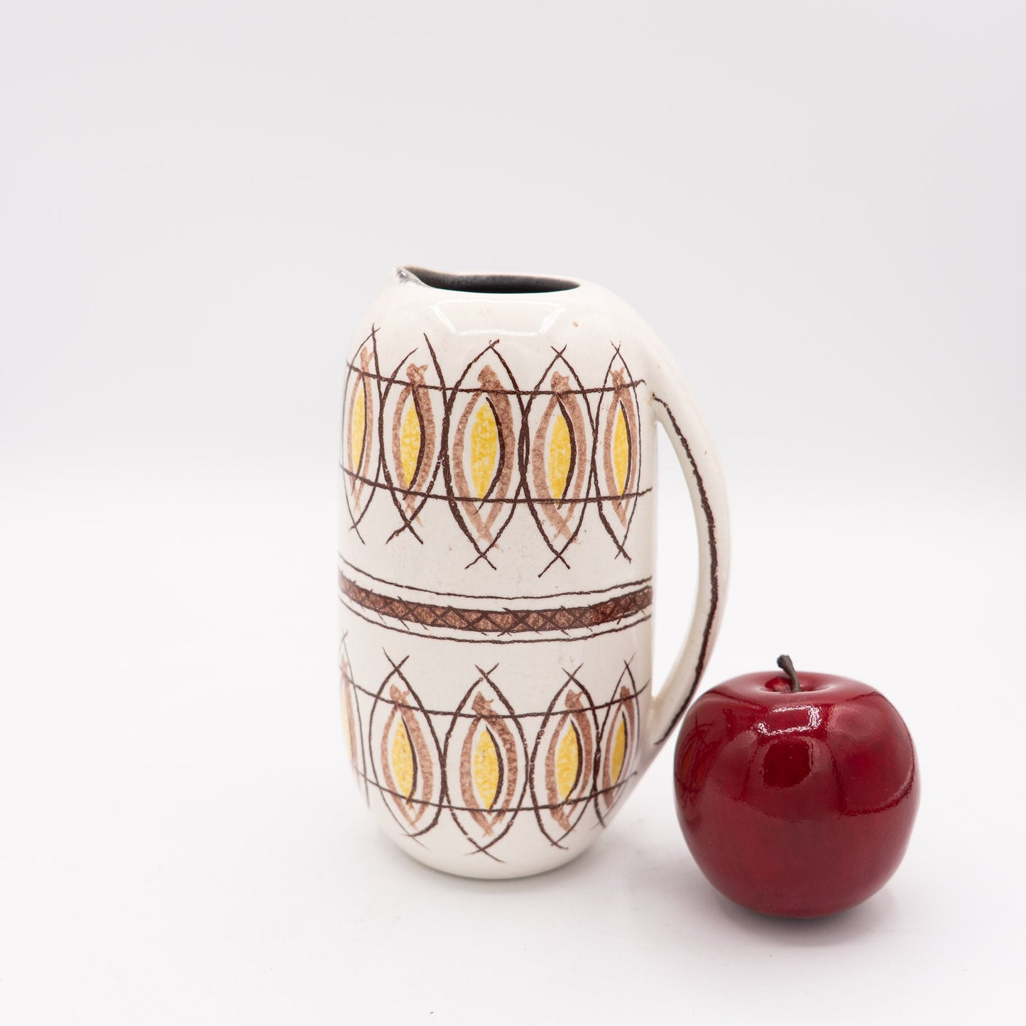 Swiss Mid - Century Handle Vase by Gustav Spörri – Ziegler Schaffhausen – c.1959 - Vase - The Vintage Tales
