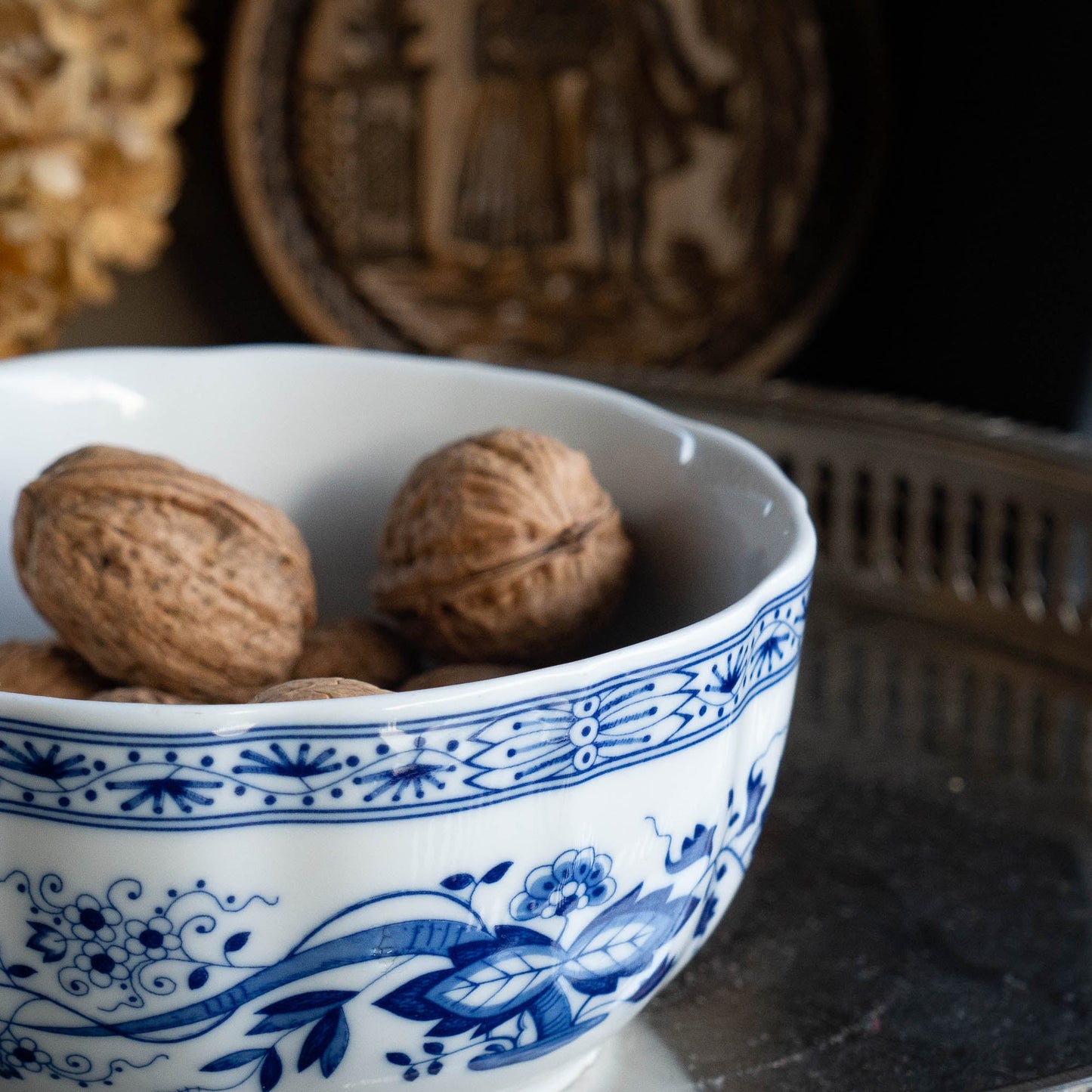 Vintage Blue & White Bowl - Zwiebelmuster - Hutschenreuther - c1960s - Bowl - The Vintage Tales