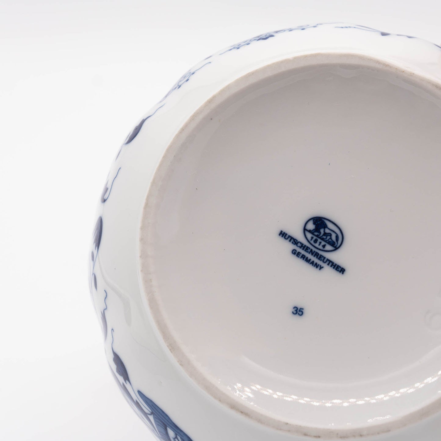 Vintage Blue & White Bowl - Zwiebelmuster - Hutschenreuther - c1960s - Bowl - The Vintage Tales