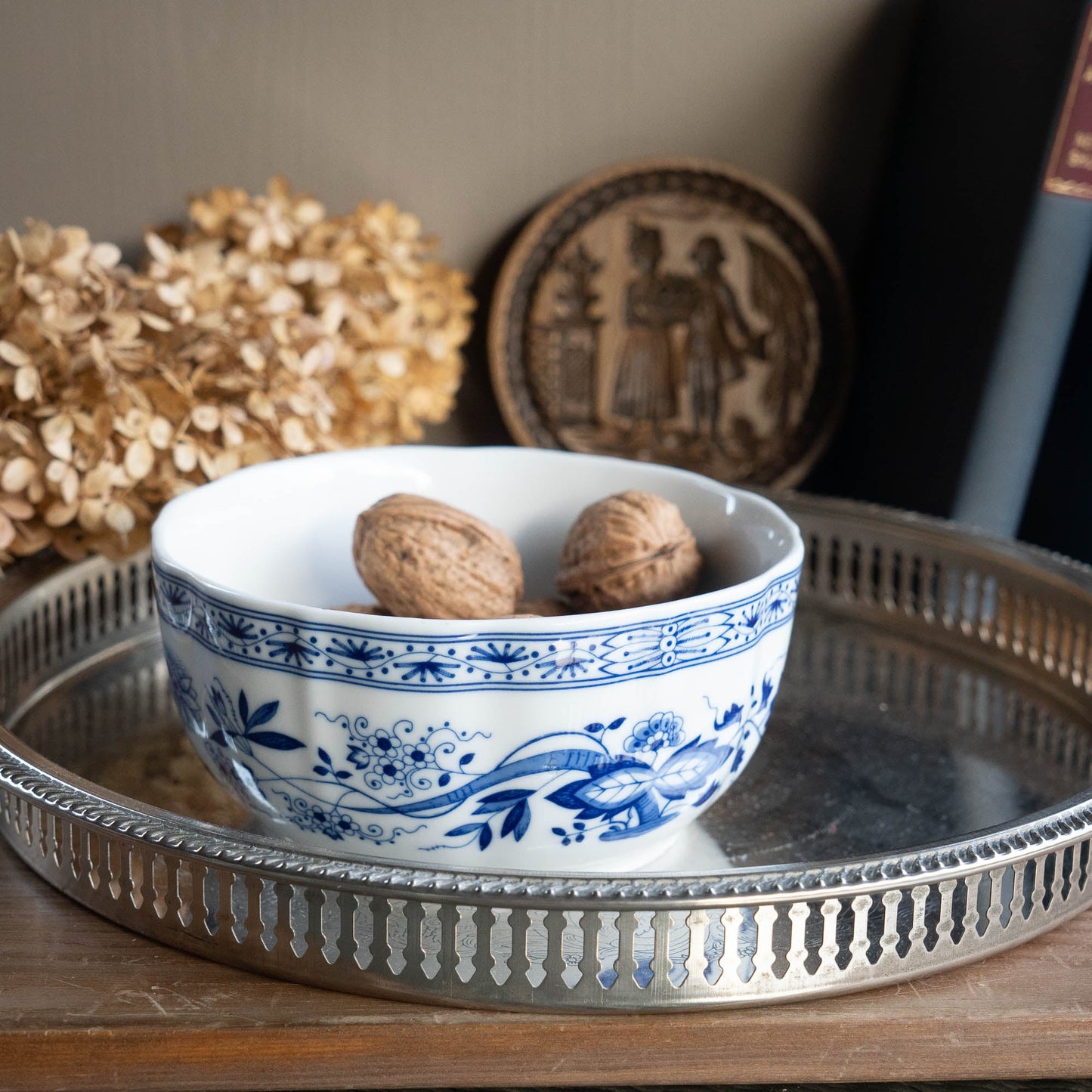 Vintage Blue & White Bowl - Zwiebelmuster - Hutschenreuther - c1960s - Bowl - The Vintage Tales