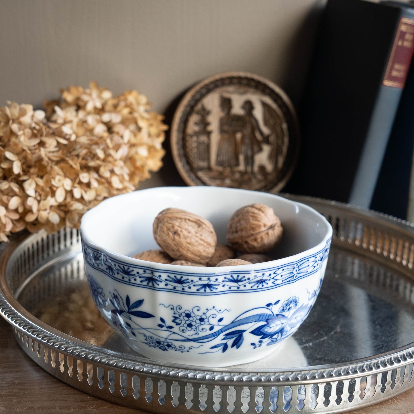 Vintage Blue & White Bowl - Zwiebelmuster - Hutschenreuther - c1960s - Bowl - The Vintage Tales