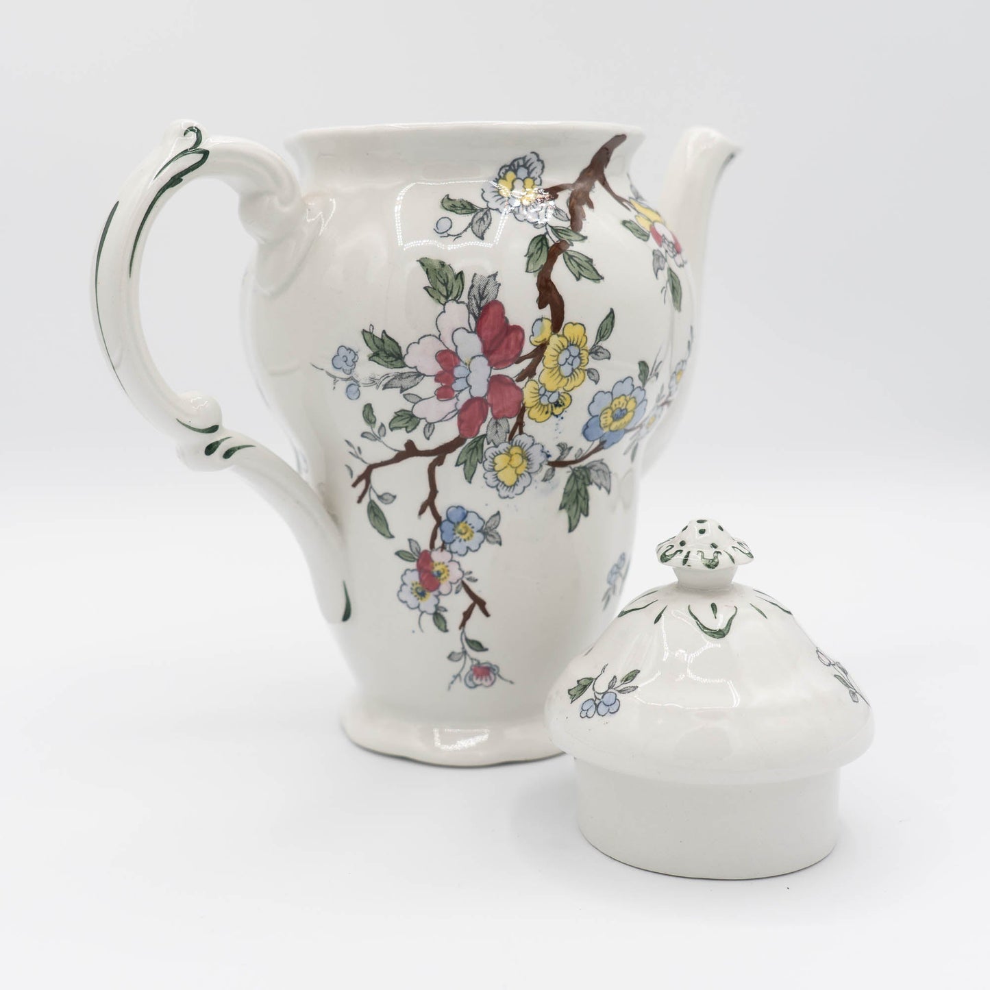 Vintage Coffee Pot - Chinese Tree - Booths - 1920s Decor - Coffee Pot - The Vintage Tales