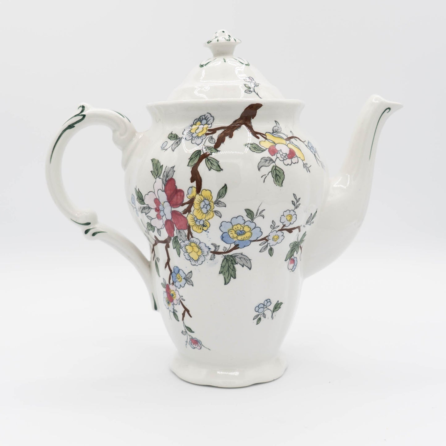 Vintage Coffee Pot - Chinese Tree - Booths - 1920s Decor - Coffee Pot - The Vintage Tales