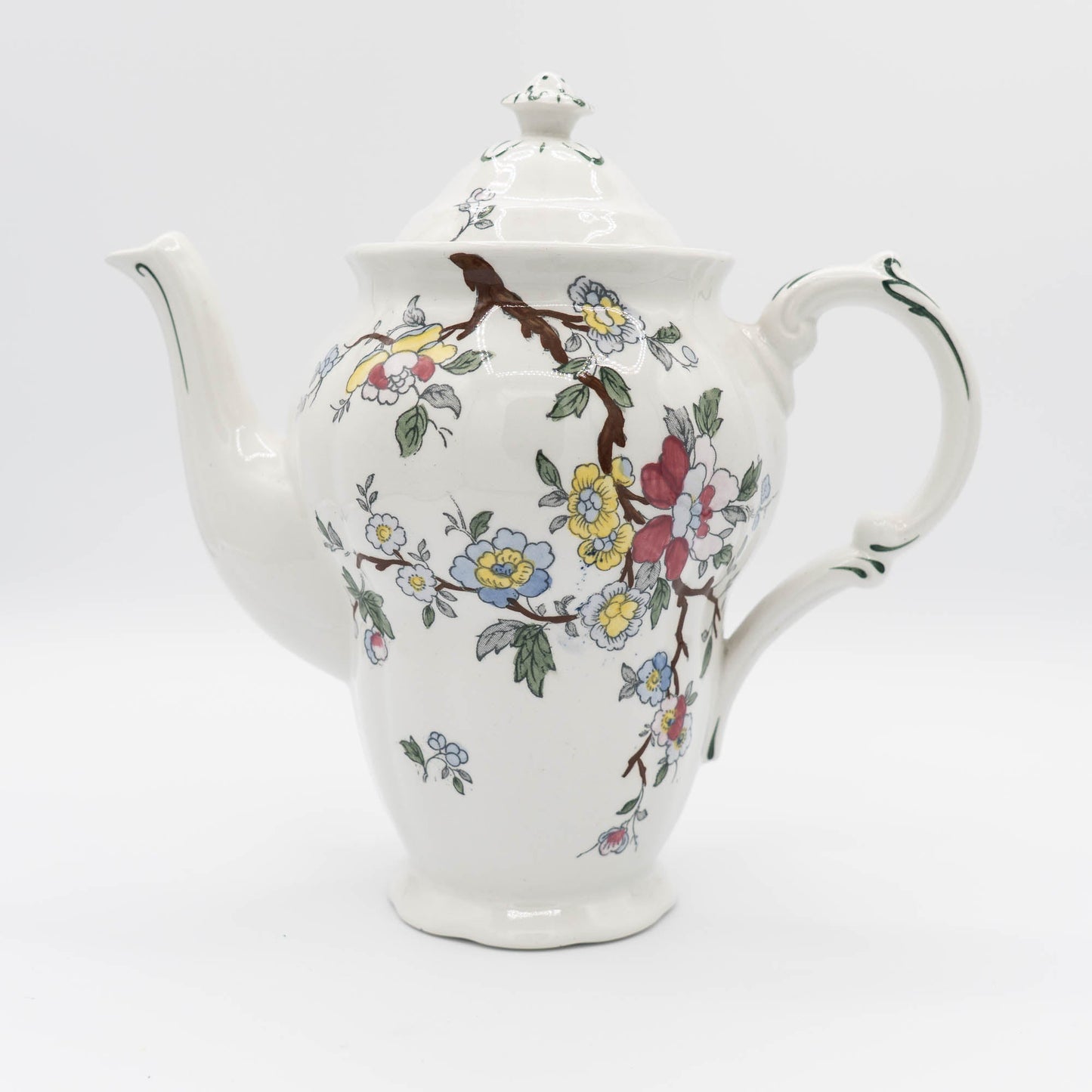 Vintage Coffee Pot - Chinese Tree - Booths - 1920s Decor - Coffee Pot - The Vintage Tales