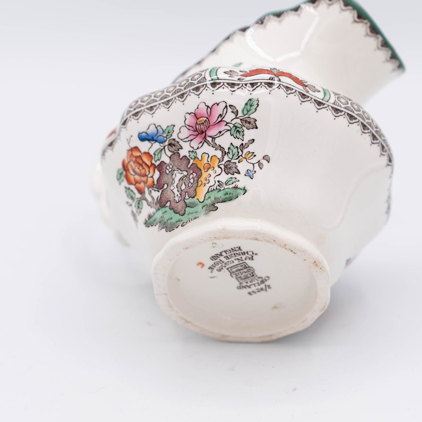 Vintage Creamer "Chinese Rose" - Spode - 1950s - The Vintage Tales