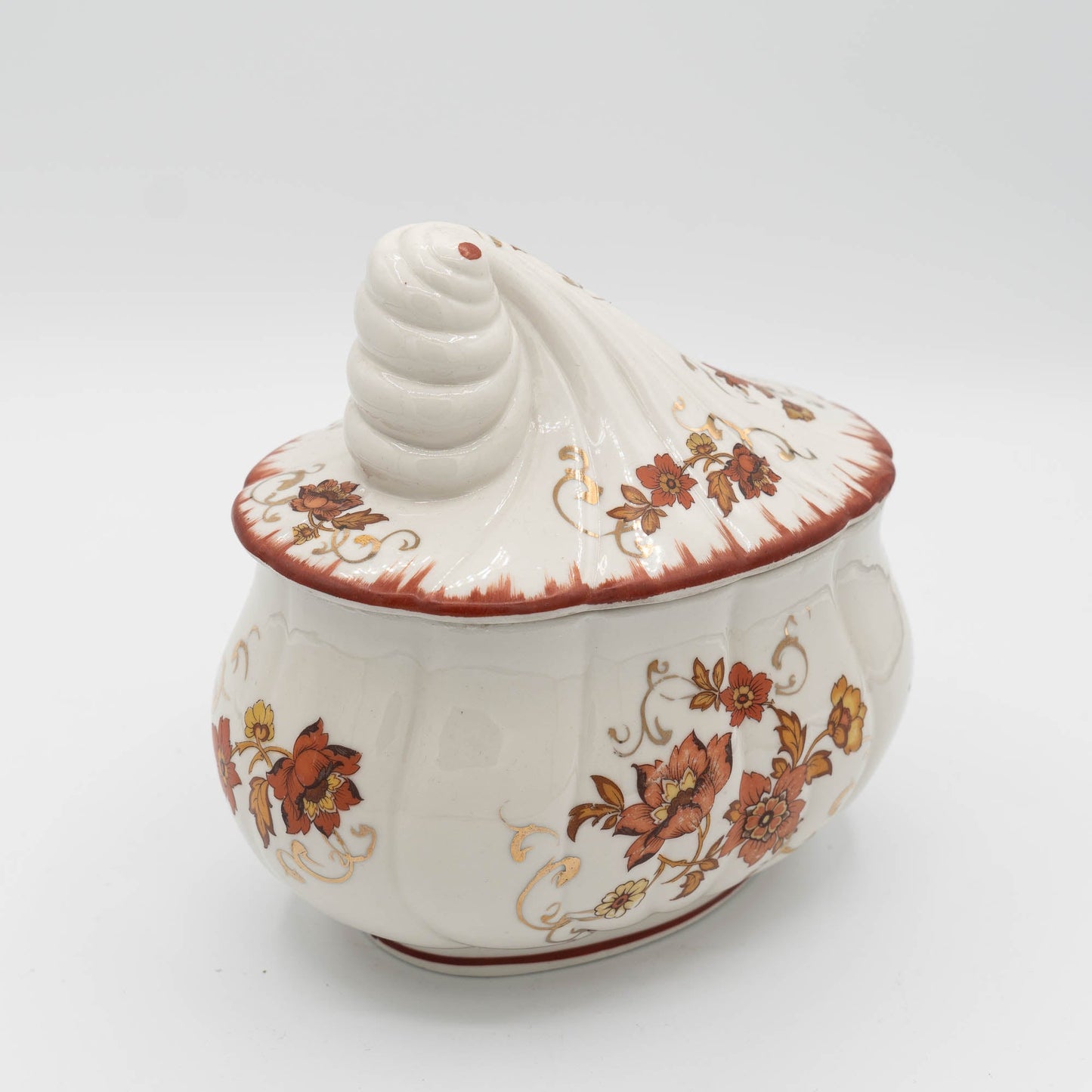 Vintage Porcelain Candy Dish By Albert Laurent - Couleuvre - c1940s - Candy - The Vintage Tales