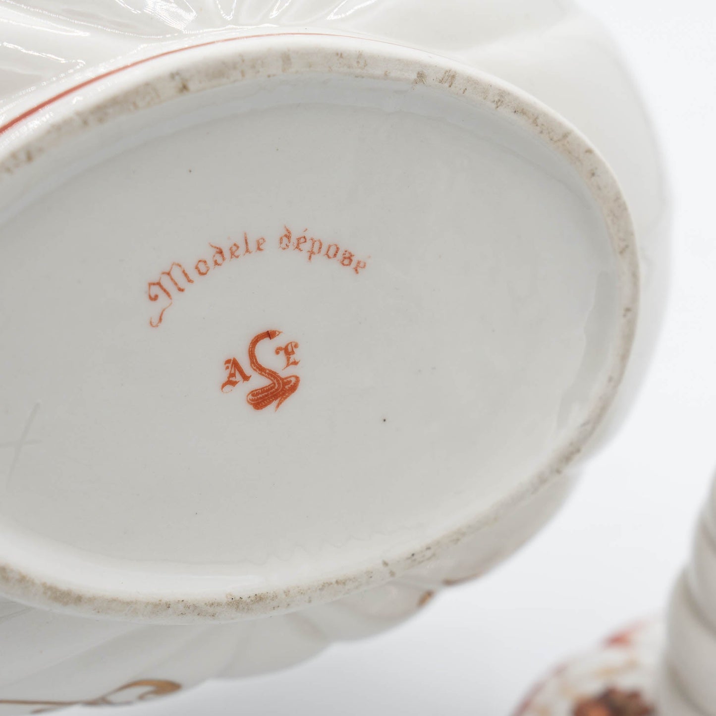 Vintage Porcelain Candy Dish By Albert Laurent - Couleuvre - c1940s - Candy - The Vintage Tales