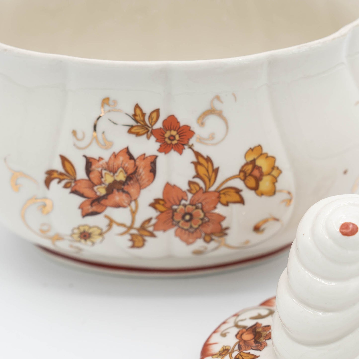 Vintage Porcelain Candy Dish By Albert Laurent - Couleuvre - c1940s - Candy - The Vintage Tales