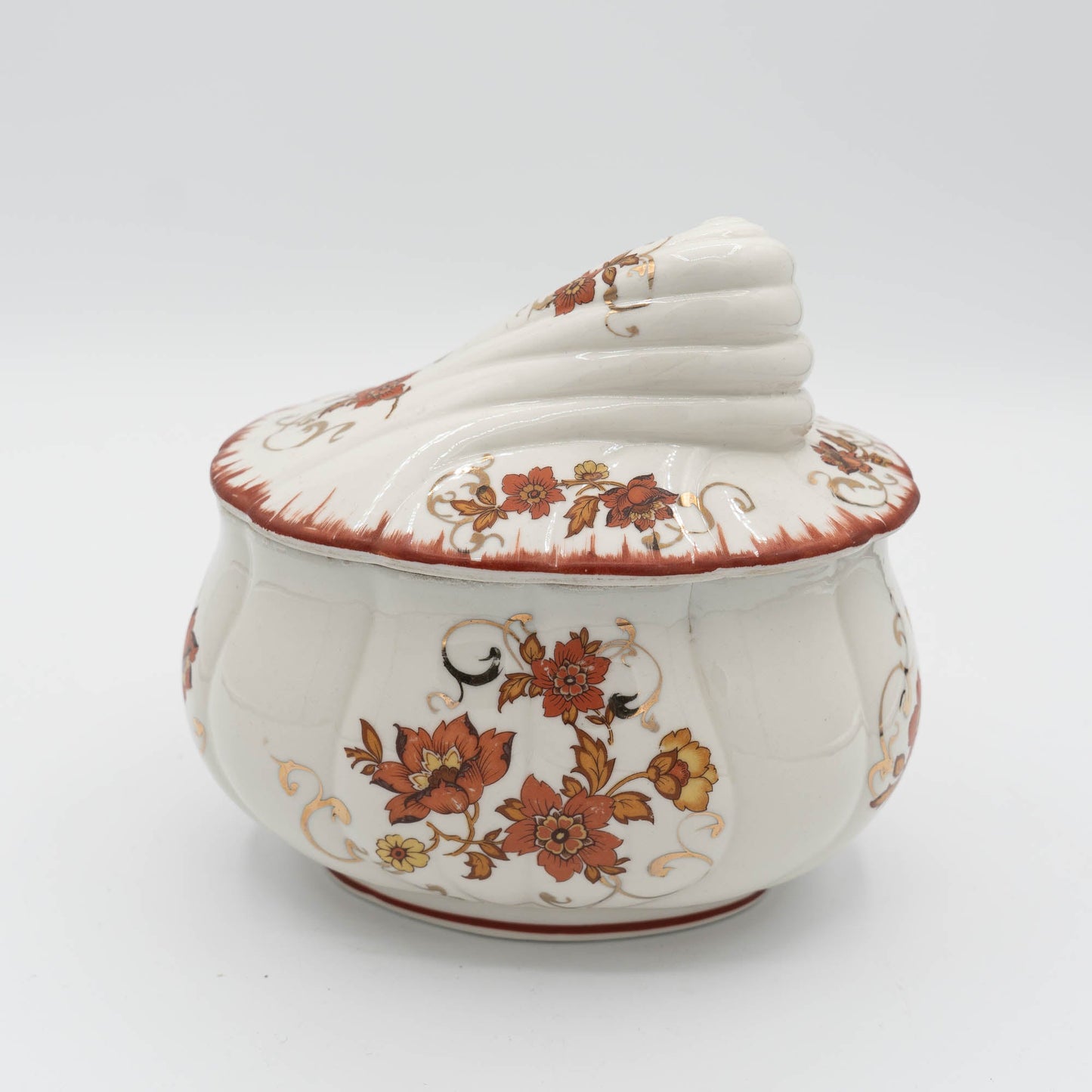 Vintage Porcelain Candy Dish By Albert Laurent - Couleuvre - c1940s - Candy - The Vintage Tales