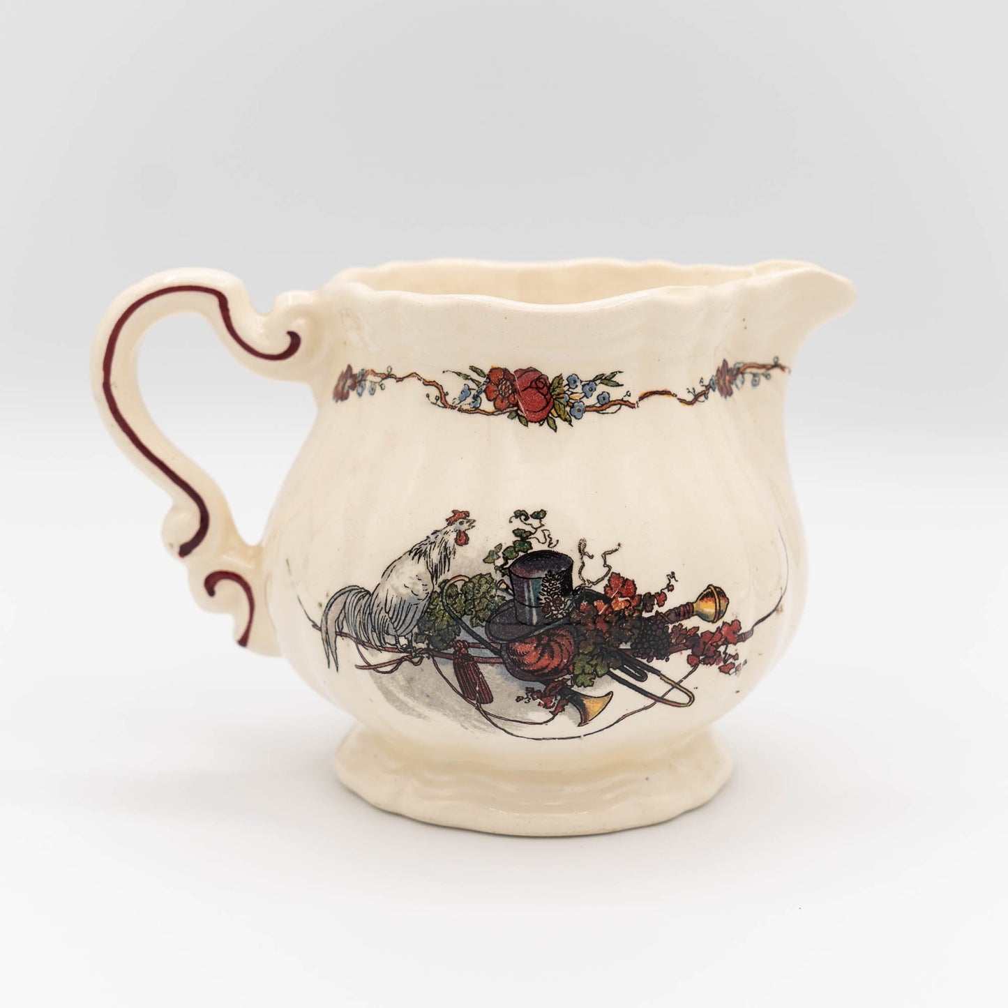 Vintage Sarreguemines Creamer - Obernai - c1940s - Creamer - The Vintage Tales