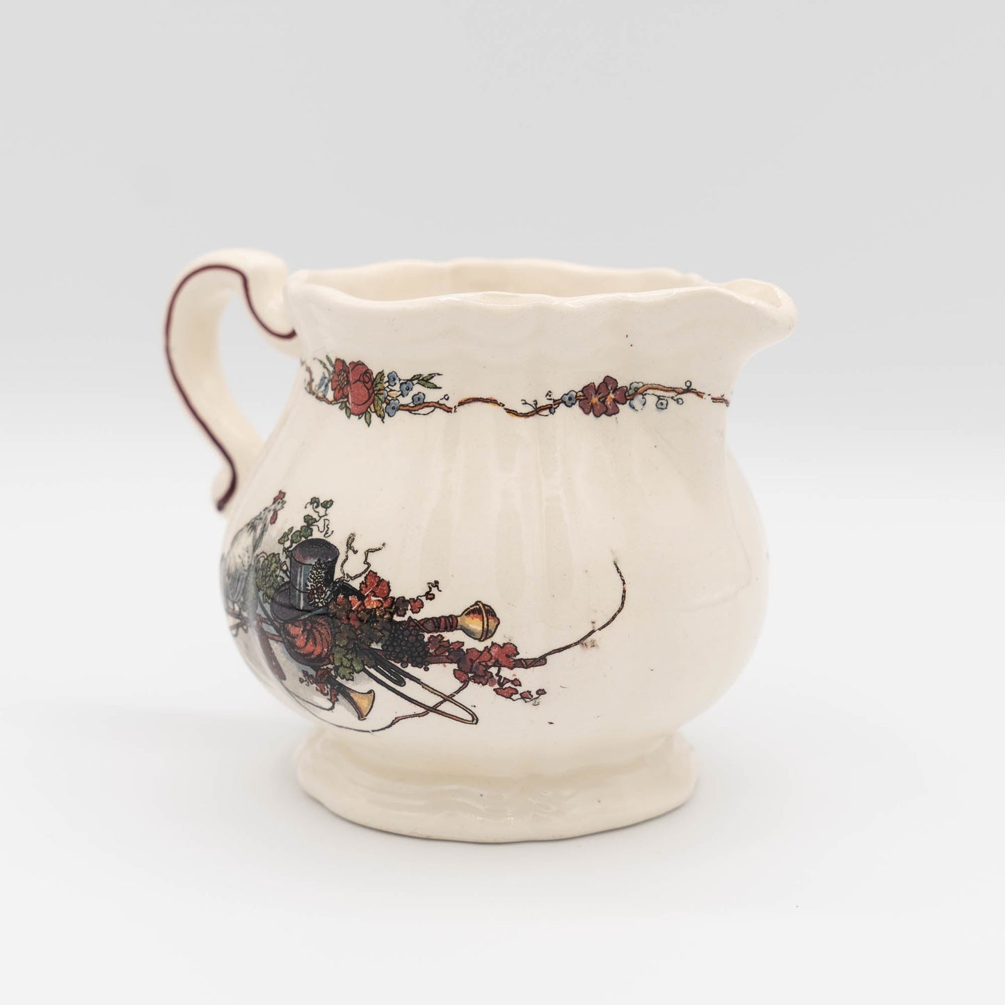 Vintage Sarreguemines Creamer - Obernai - c1940s - Creamer - The Vintage Tales