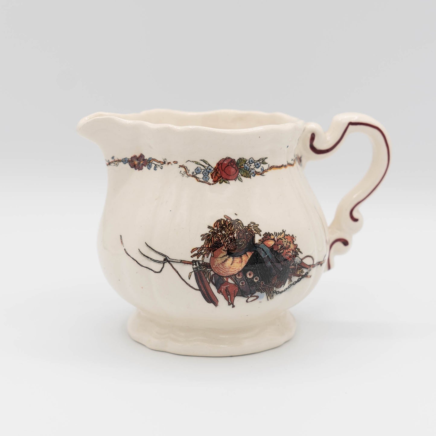 Vintage Sarreguemines Creamer - Obernai - c1940s - Creamer - The Vintage Tales