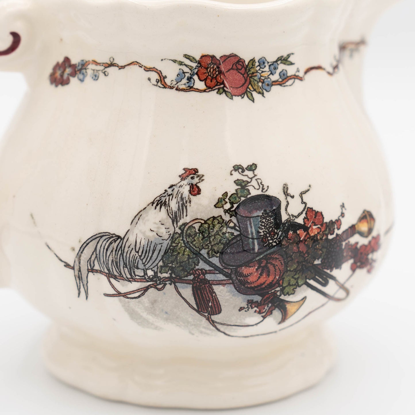 Vintage Sarreguemines Creamer - Obernai - c1940s - Creamer - The Vintage Tales