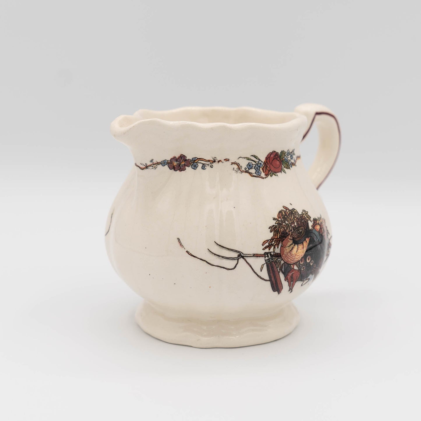 Vintage Sarreguemines Creamer - Obernai - c1940s - Creamer - The Vintage Tales