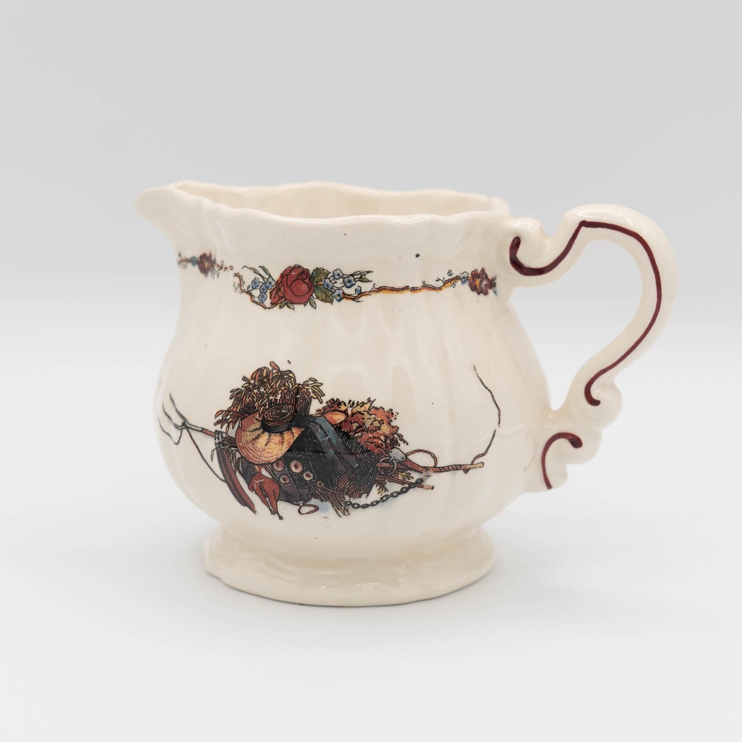 Vintage Sarreguemines Creamer - Obernai - c1940s - Creamer - The Vintage Tales