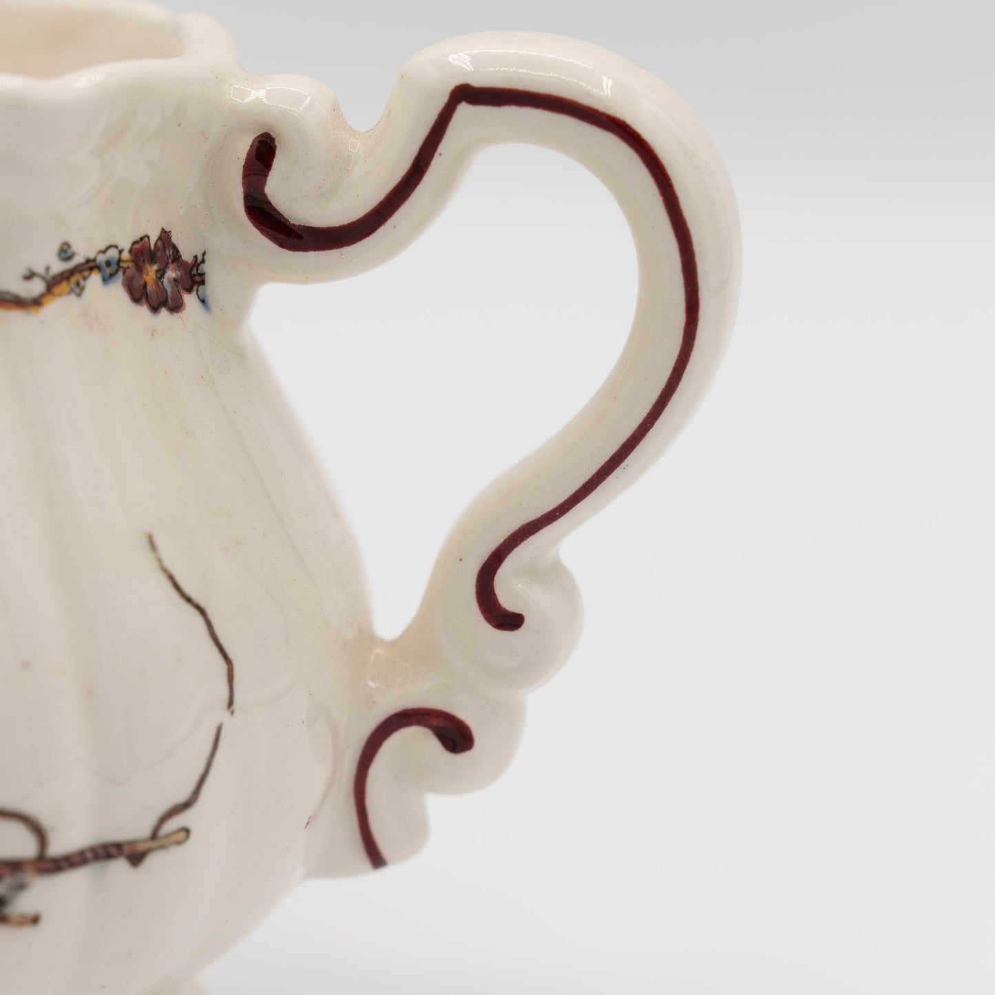 Vintage Sarreguemines Creamer - Obernai - c1940s - Creamer - The Vintage Tales