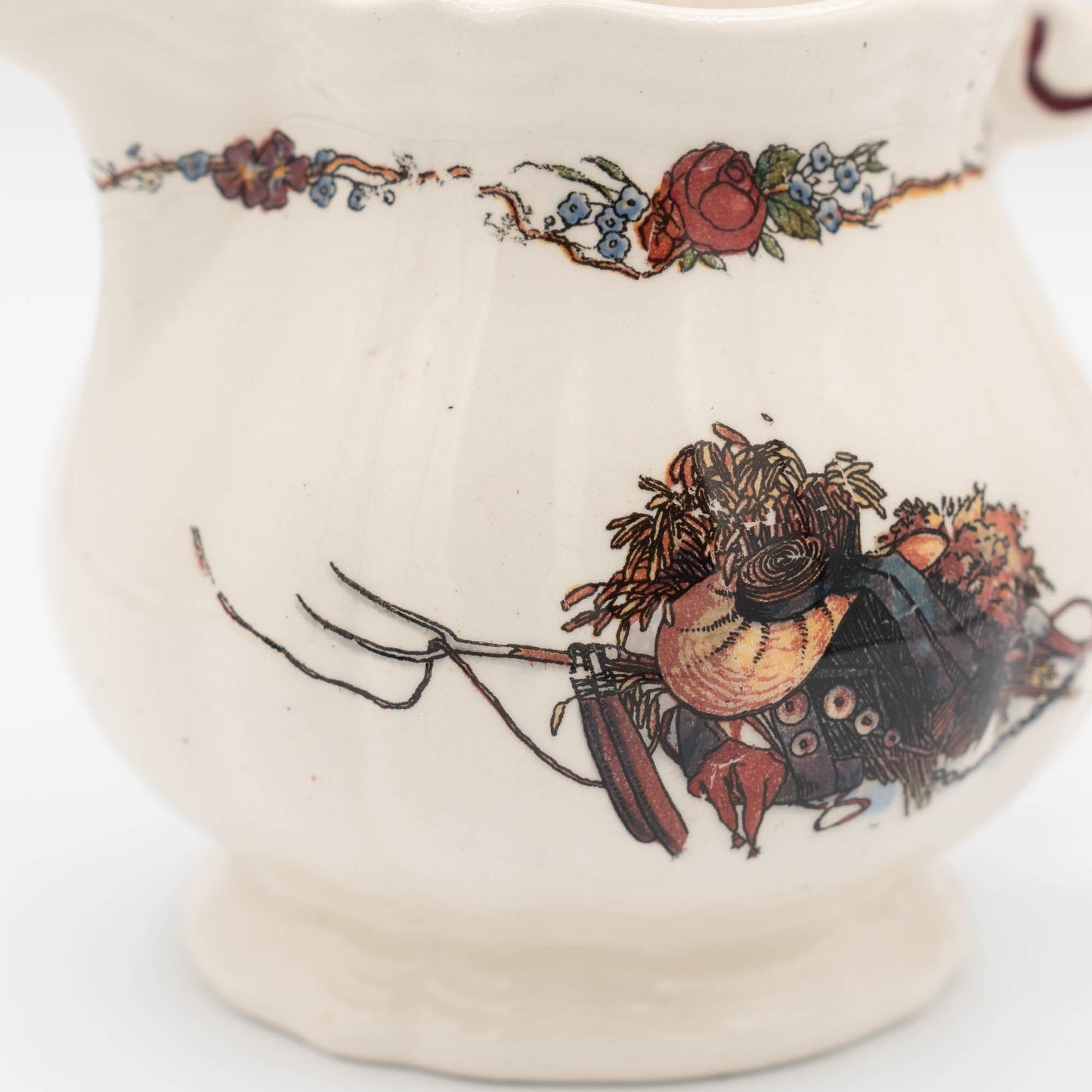 Vintage Sarreguemines Creamer - Obernai - c1940s - Creamer - The Vintage Tales