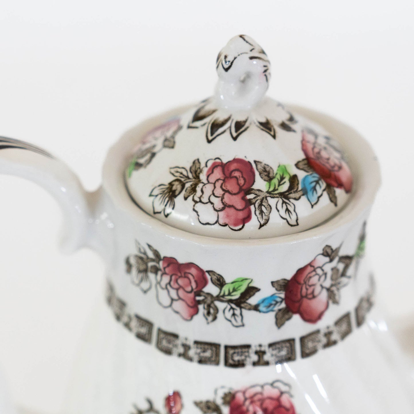 Vintage Teapot Indian Tree - Myott - 1940s - Tea Pot - The Vintage Tales