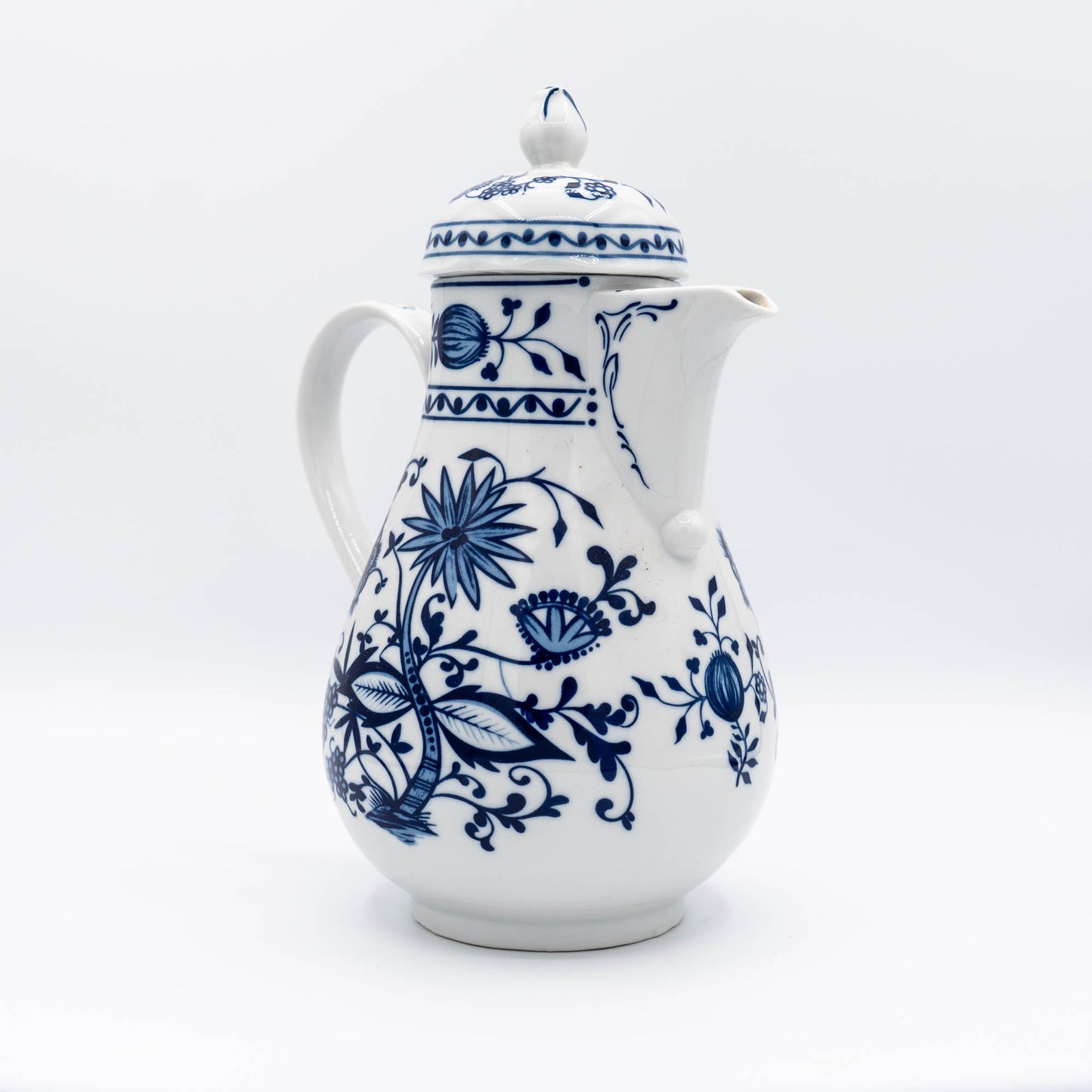 Vintage Zwiebelmuster Coffee Pot - Kahla - c1970s - Coffee Pot - The Vintage Tales
