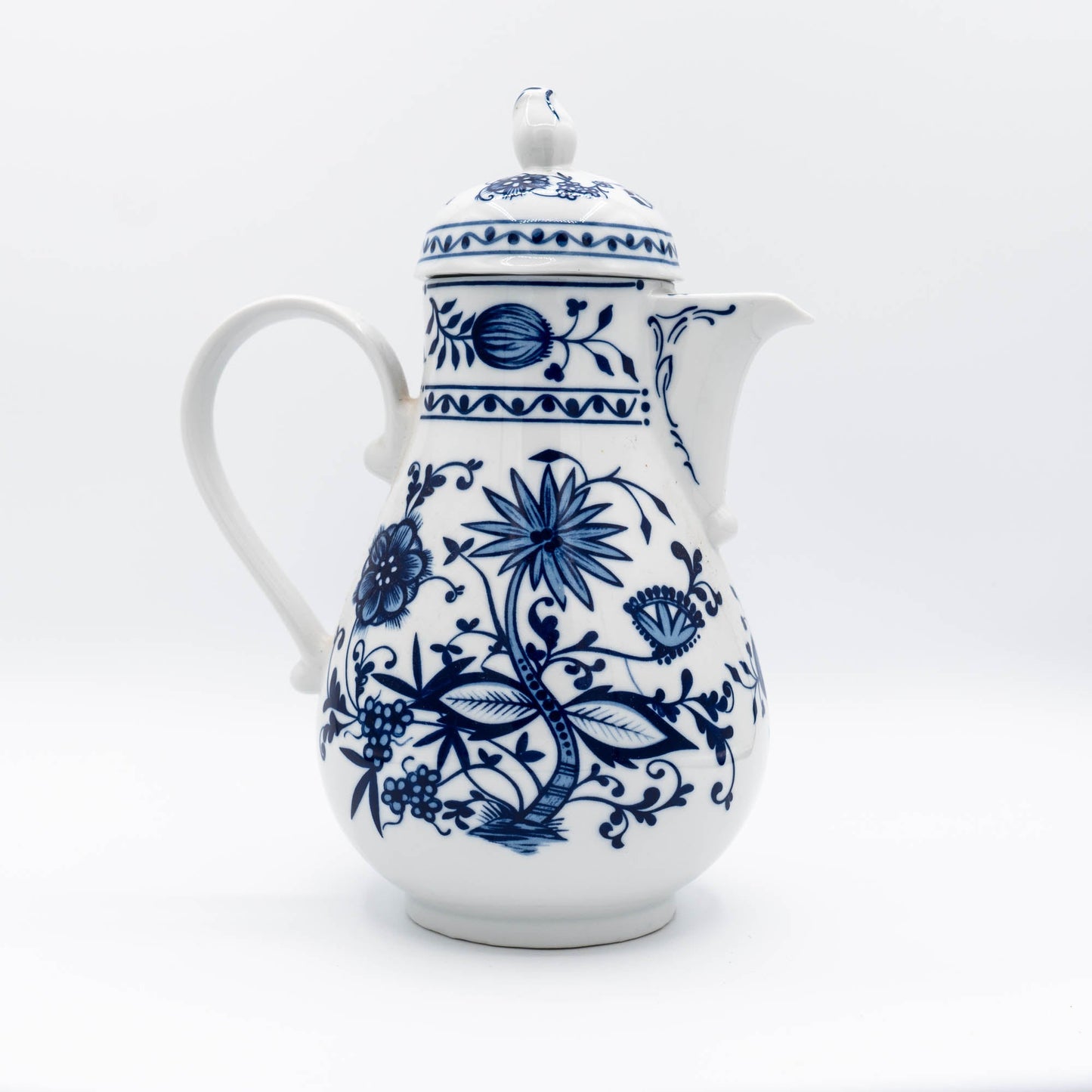 Vintage Zwiebelmuster Coffee Pot - Kahla - c1970s - Coffee Pot - The Vintage Tales
