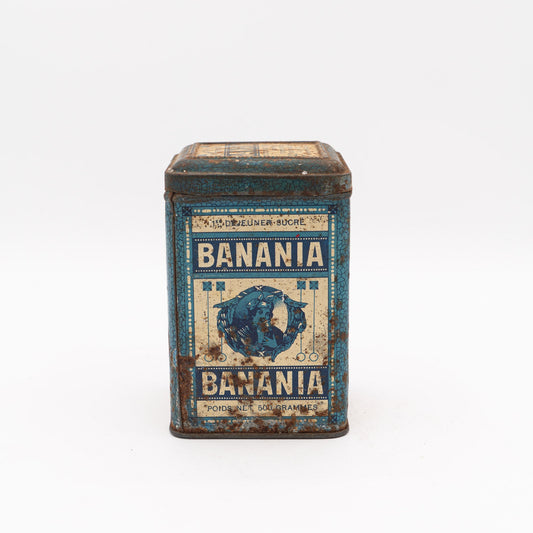 BANANIA Advertising Tin - Rederie d’Amiens Find - 1930s/40s - Advertising Tin - The Vintage Tales