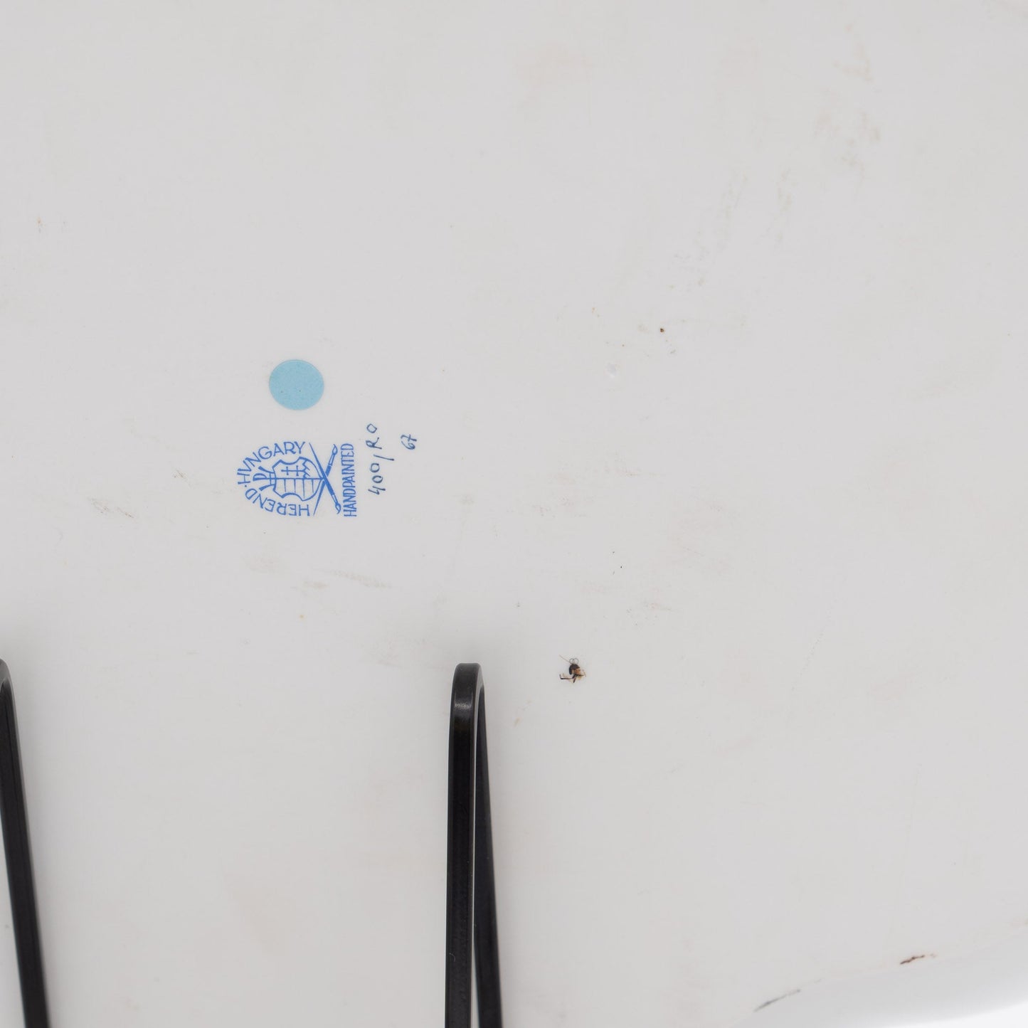 Fabulous "Rothschild Bird" Platter - Herend / Hungary - 1960s to 1980s - Serving Plate - The Vintage Tales