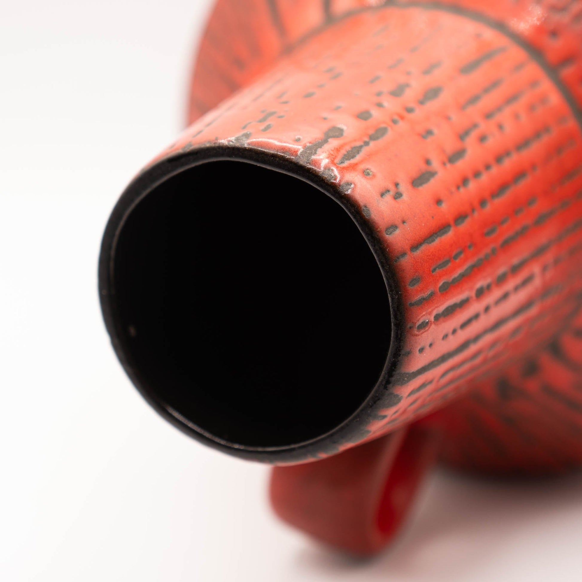 Large Mid - Century Red Floor Vase - Scheurich "WEST Keramik" - Form 279 - 38 - 1960s - Floor Vase - The Vintage Tales