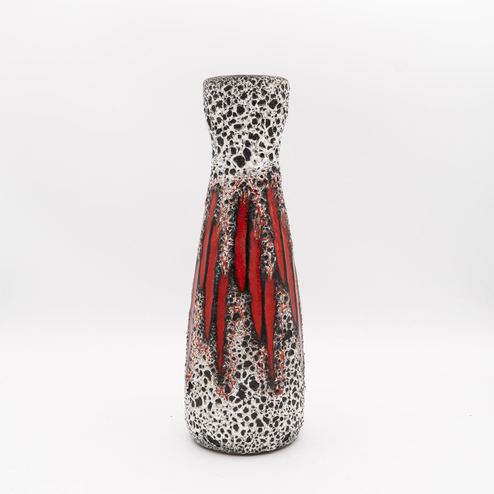 Mid - Century "Lora" - Scheurich 520 - 28 - 1970s - Vase - The Vintage Tales