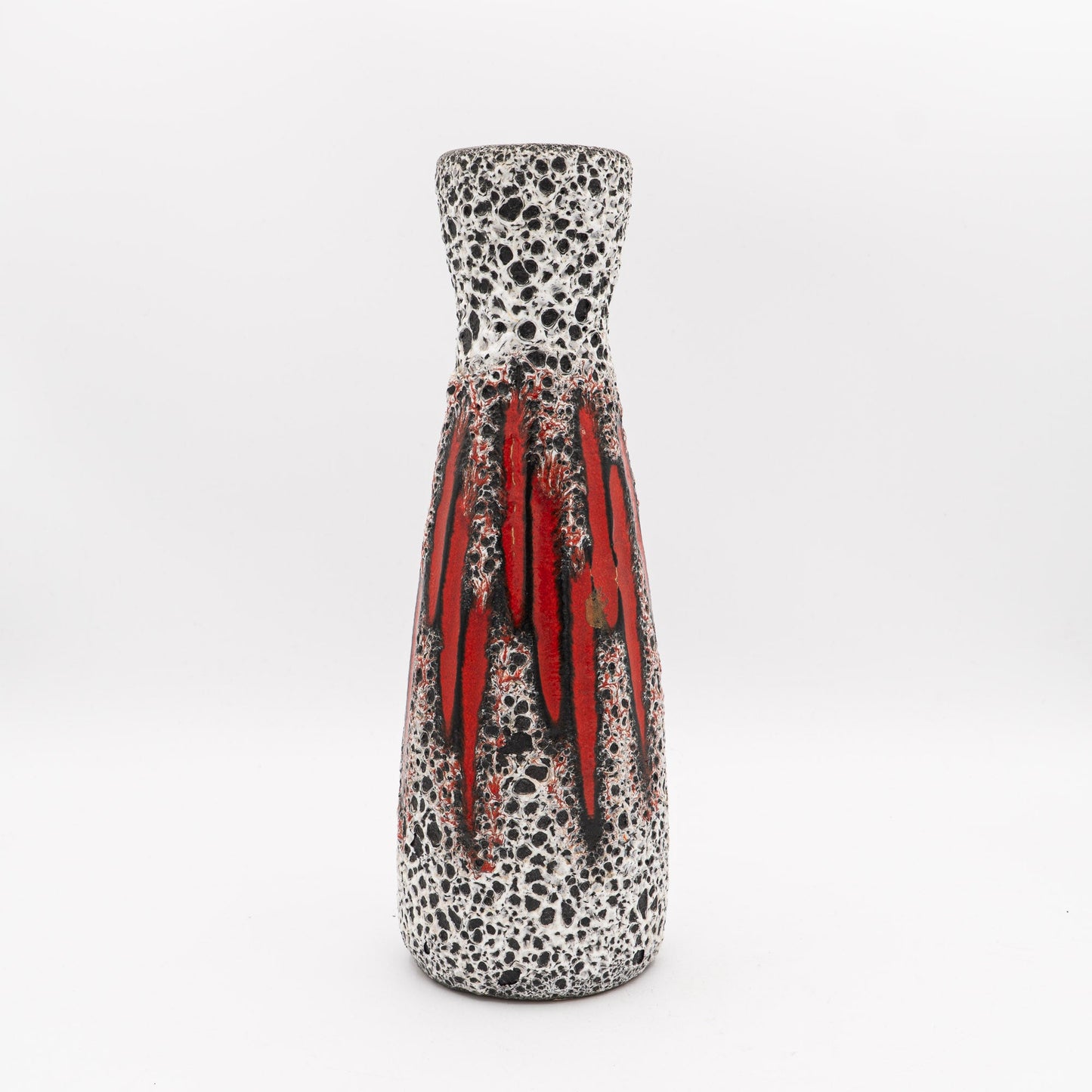 Mid - Century "Lora" - Scheurich 520 - 28 - 1970s - Vase - The Vintage Tales