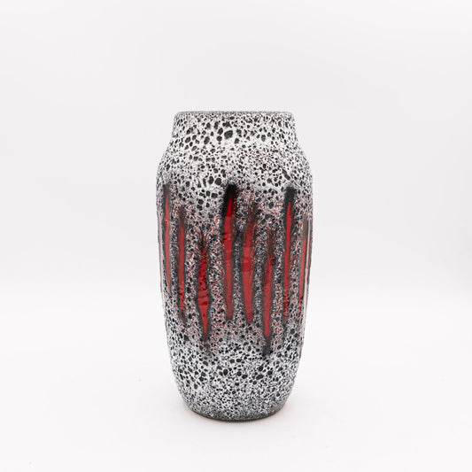 Mid - Century "Lora" West German Fat Lava - Scheurich 242 - 22 - 1970s - Vase - The Vintage Tales