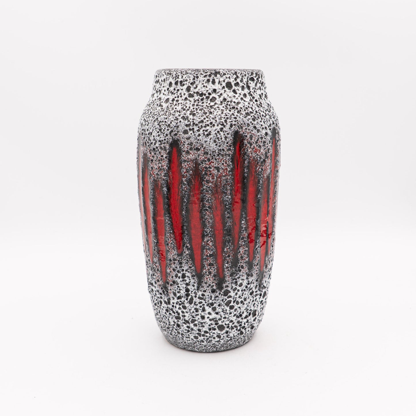 Mid - Century "Lora" West German Fat Lava - Scheurich 242 - 22 - 1970s - Vase - The Vintage Tales